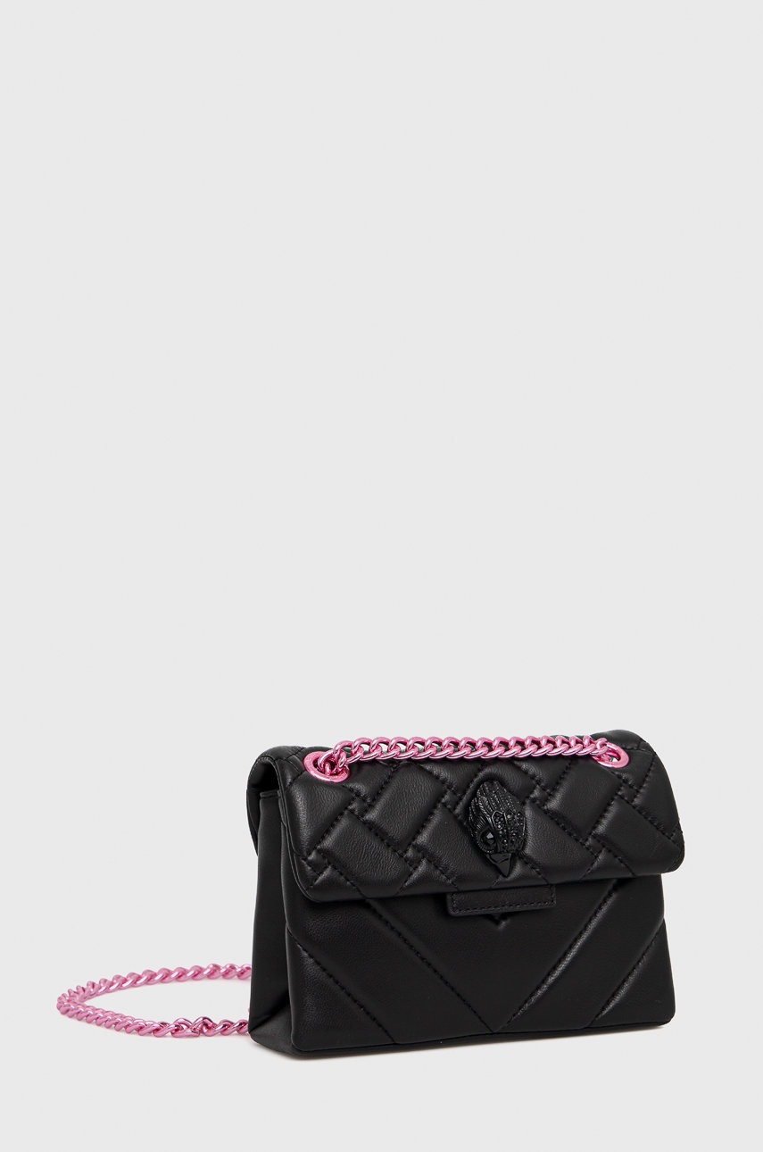 

Шкіряна сумочка Kurt Geiger London колір чорний