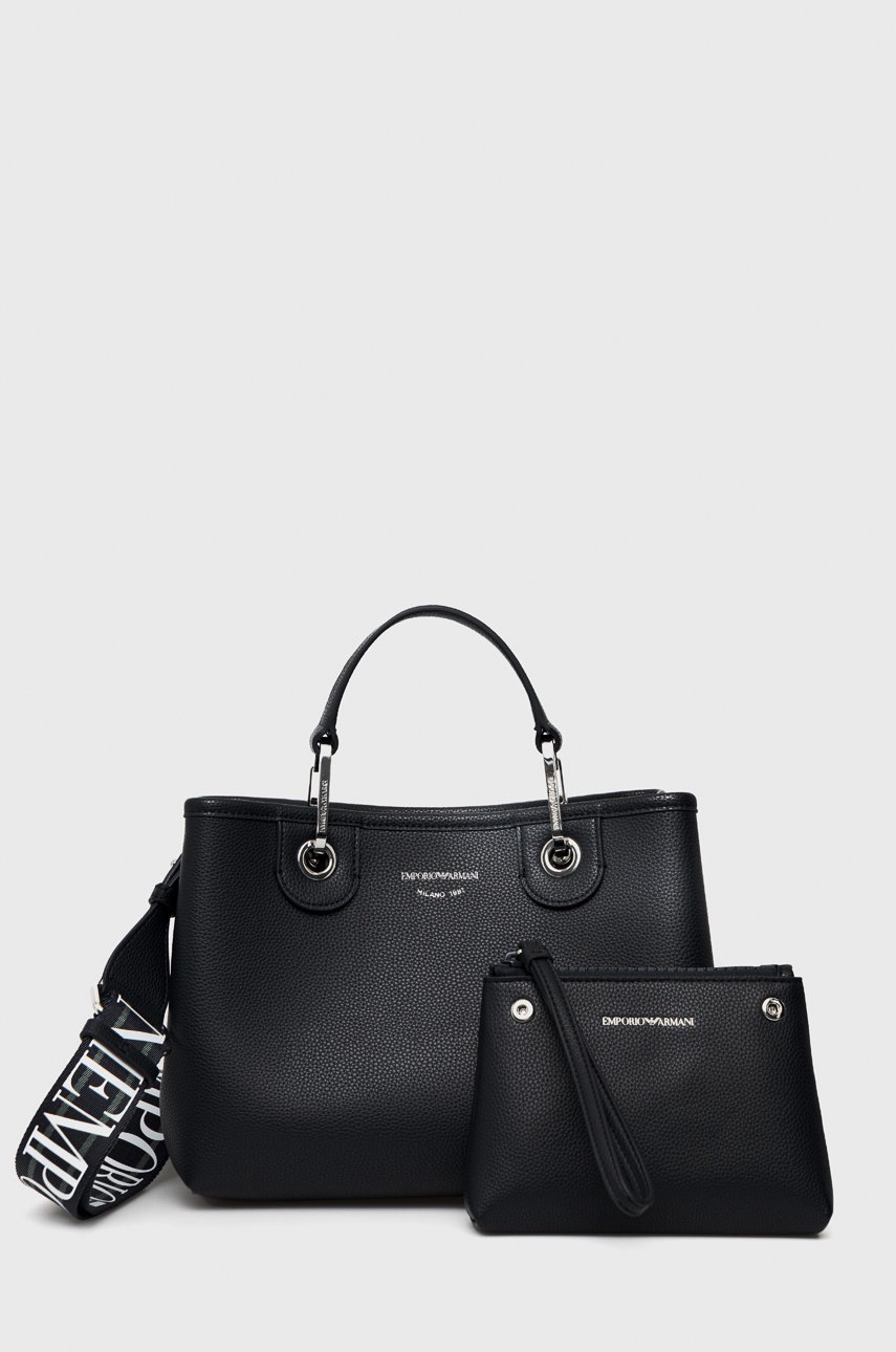 

Чанта Emporio Armani в тъмносиньо, Тъмносин