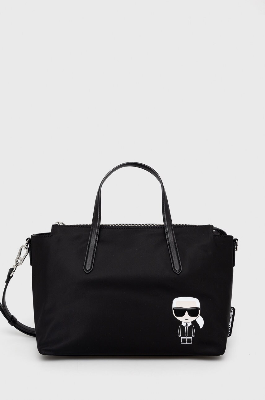 

Чанта Karl Lagerfeld в черно, Черен