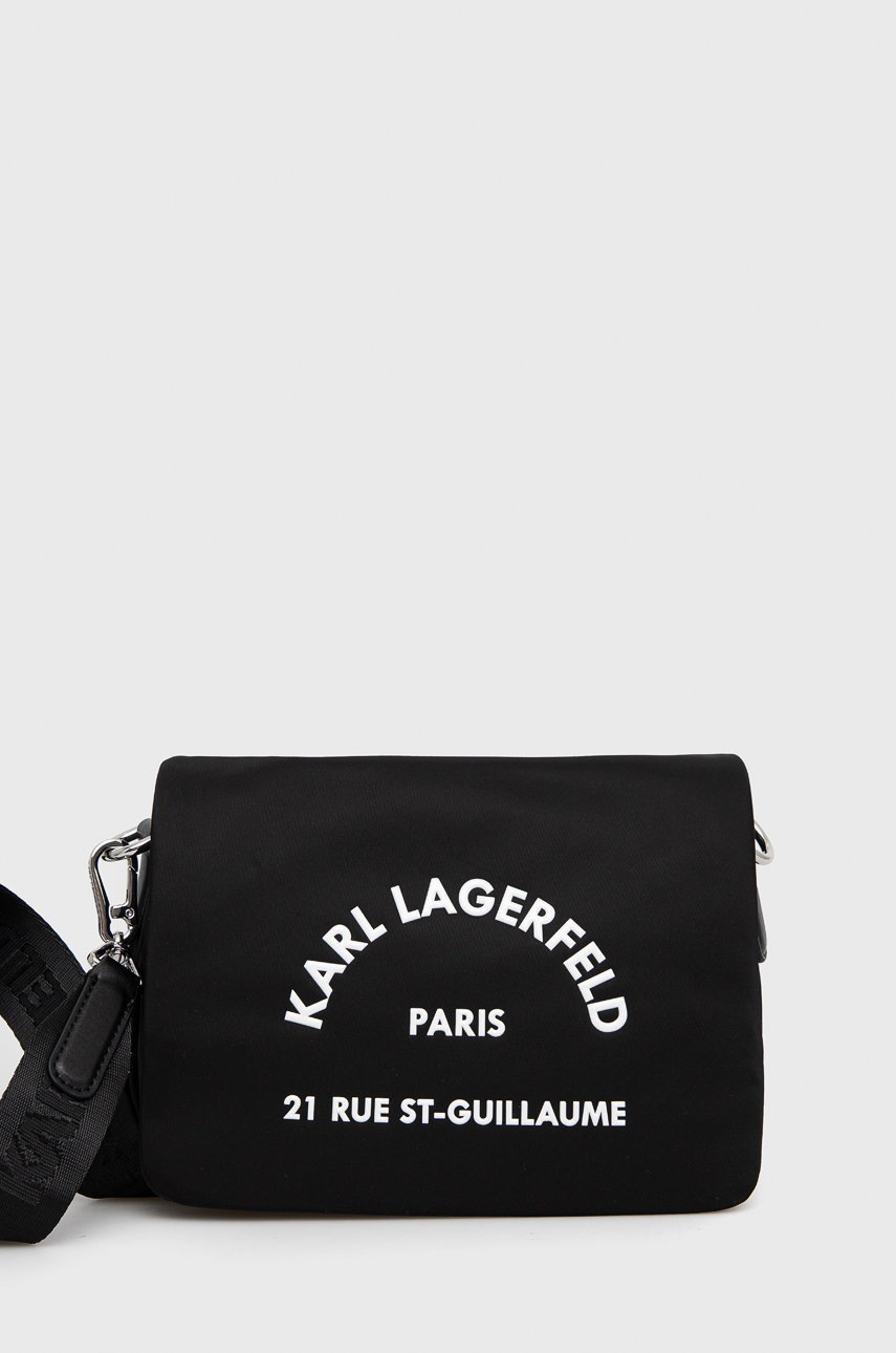 

Чанта Karl Lagerfeld в черно, Черен