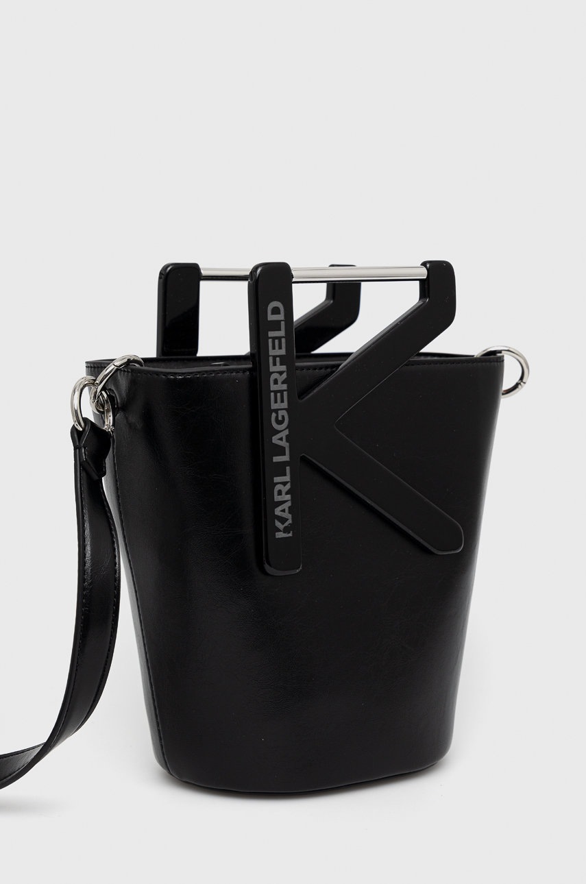 

Сумочка Karl Lagerfeld колір чорний