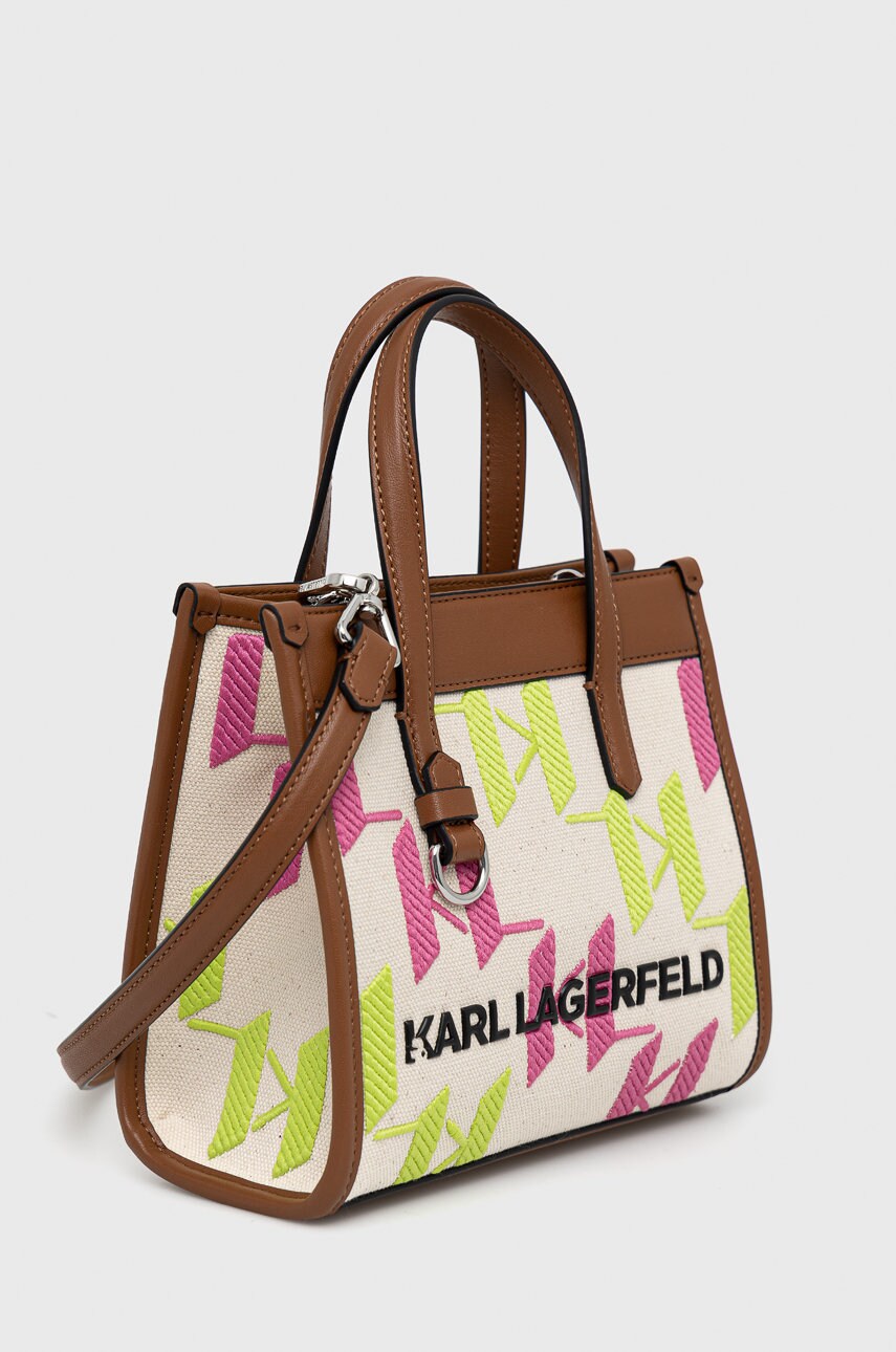 

Сумочка Karl Lagerfeld цвет бежевый