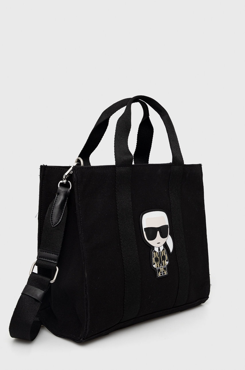 

Сумочка Karl Lagerfeld колір чорний