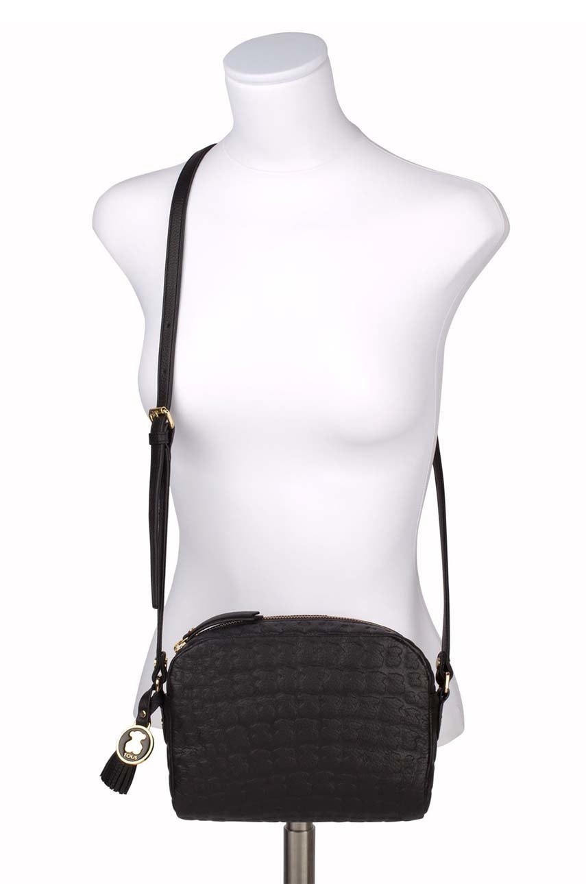 Kožená kabelka Tous Sherton Bandolera