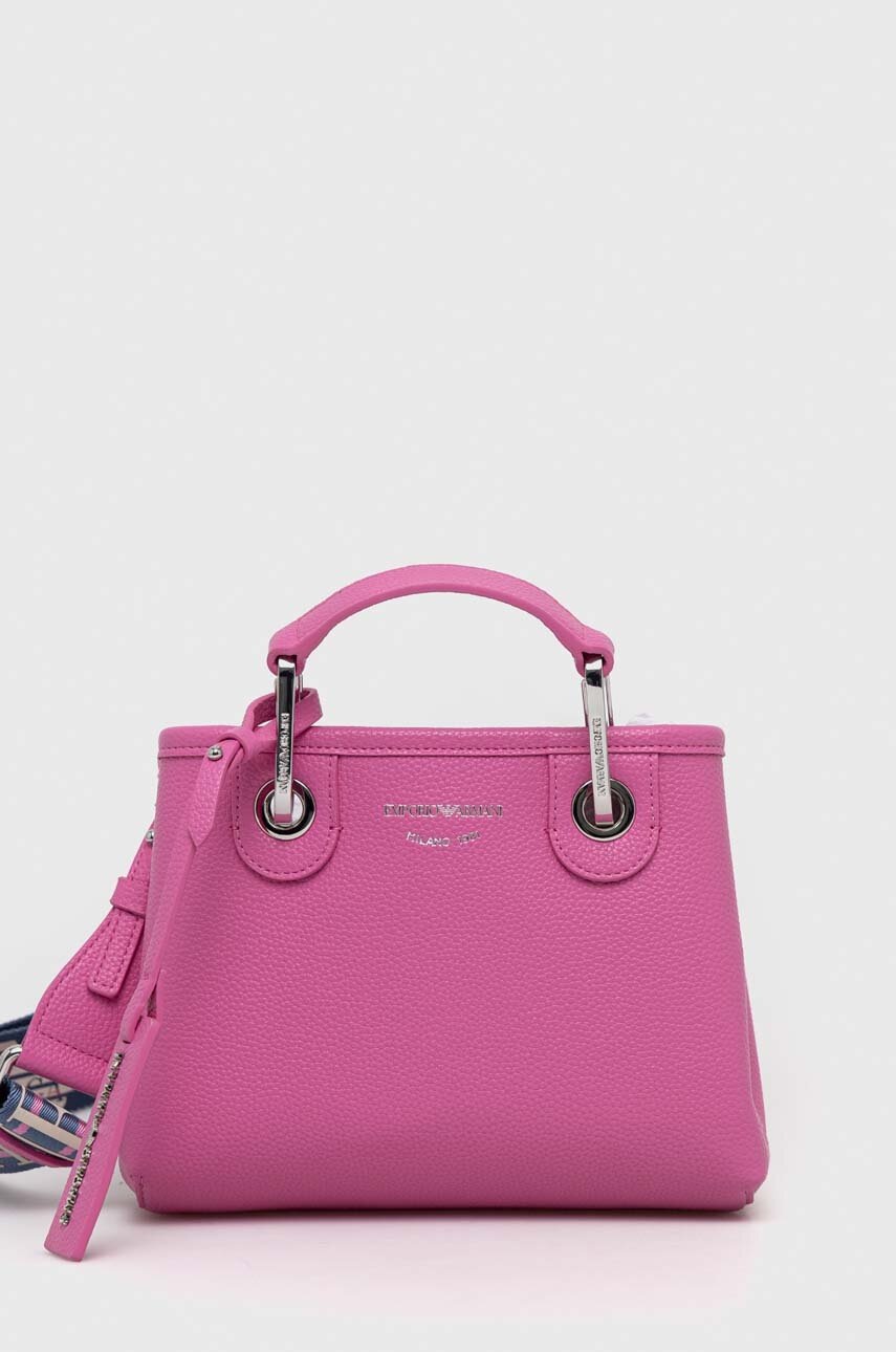 

Сумочка Emporio Armani цвет розовый