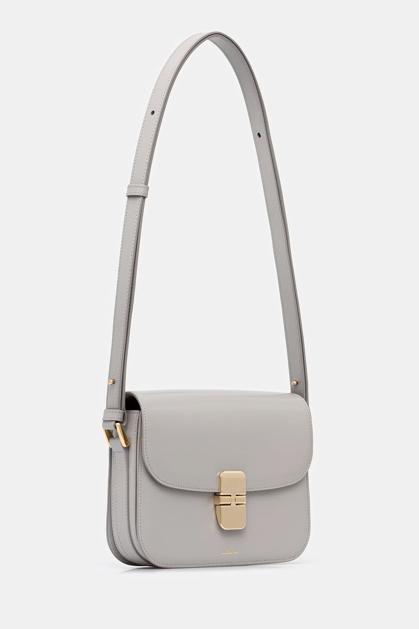 A.P.C. Δερμάτινη τσάντα Sac Grace Small