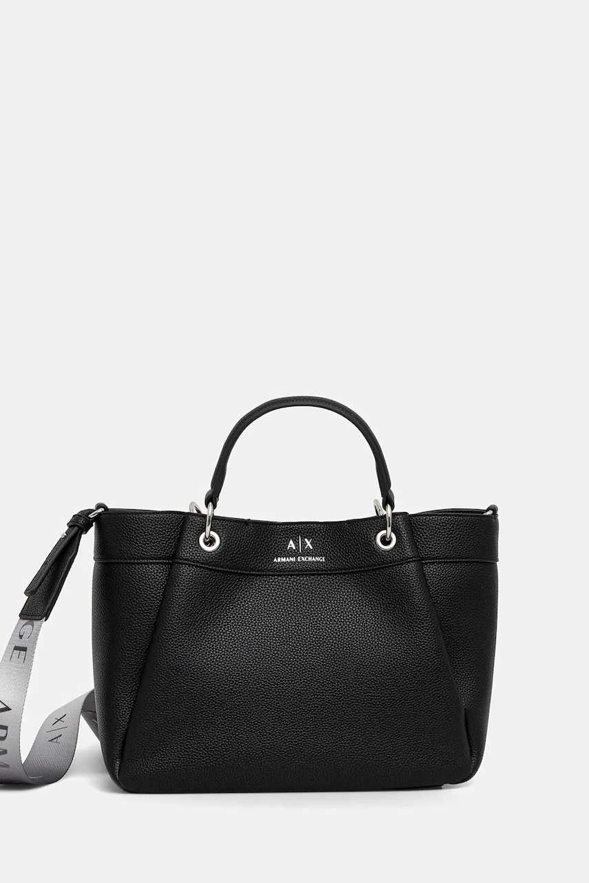 Armani Exchange poseta culoarea negru