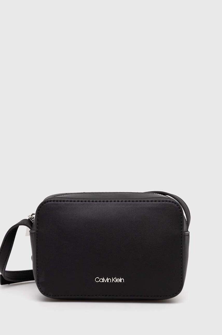 Levně Kabelka Calvin Klein černá barva, K60K610293