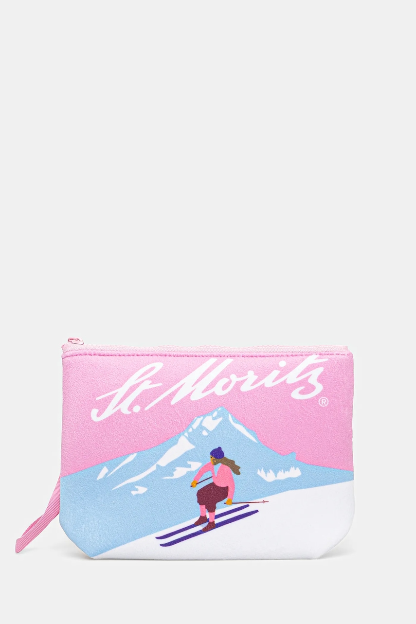 MC2 Saint Barth portfard culoarea violet, ALI0002
