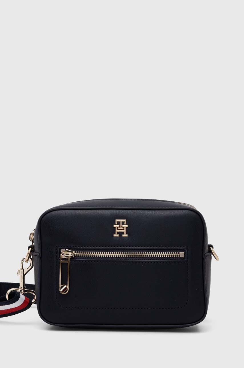 Levně Kabelka Tommy Hilfiger tmavomodrá barva, AW0AW15864