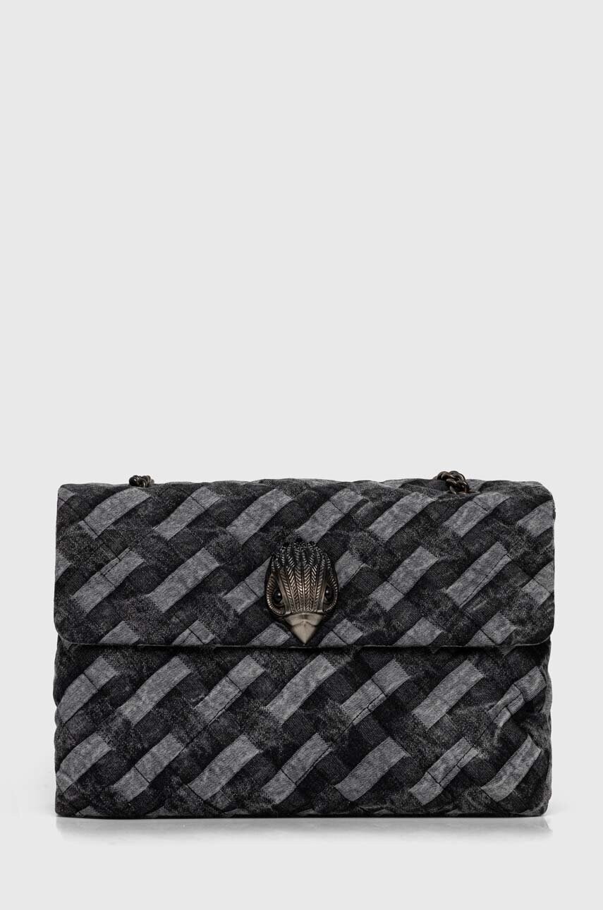 Kurt Geiger London poseta KENSINGTON SOFT XXL BAG culoarea negru, 4708500669