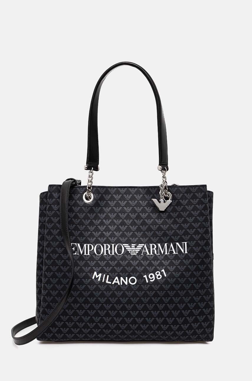 Emporio Armani poseta culoarea negru, Y3D158 YWS0E