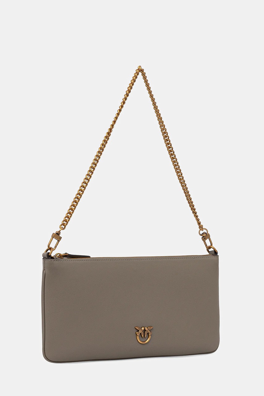 Кожаная сумочка Pinko цвет чёрный 102747 A0F1