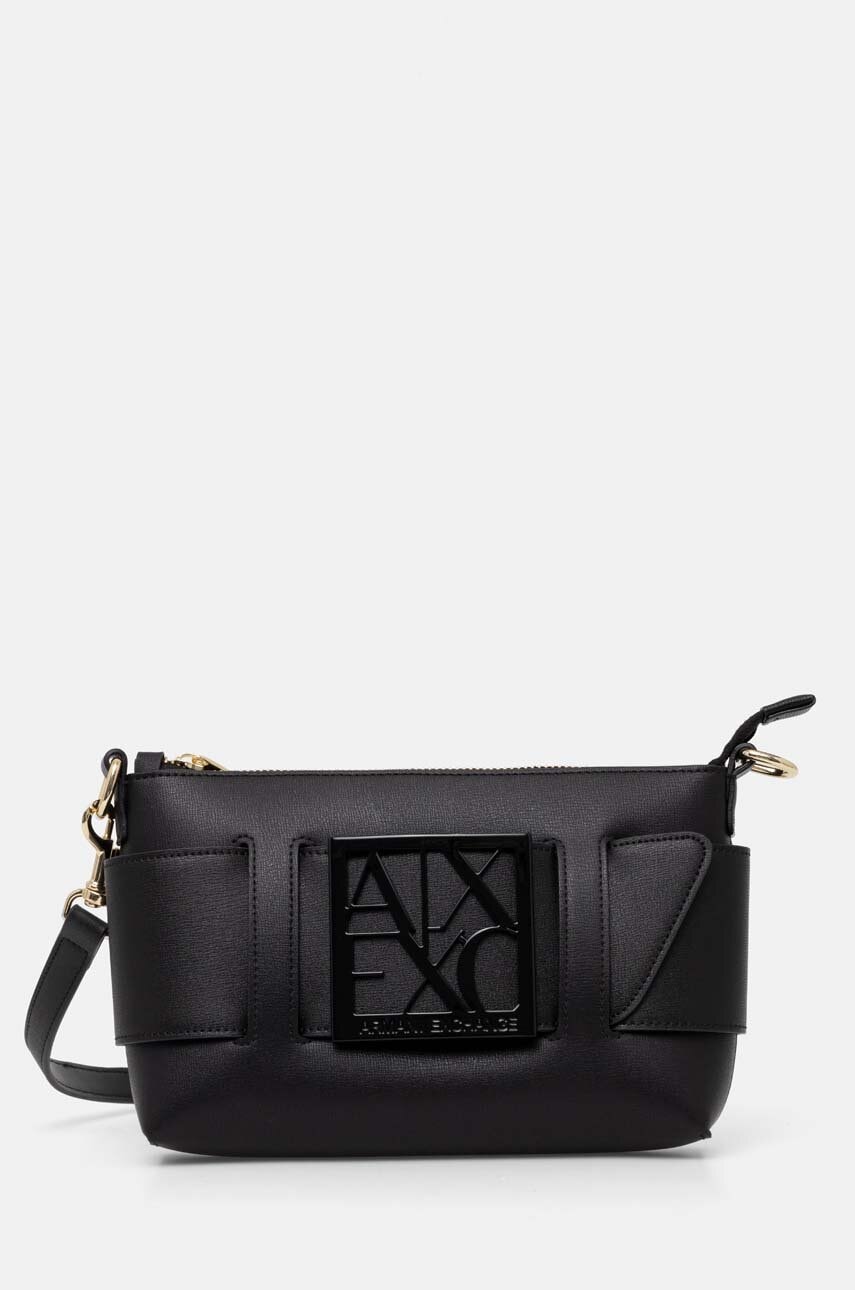 Armani Exchange poseta culoarea negru, 942907 0A874