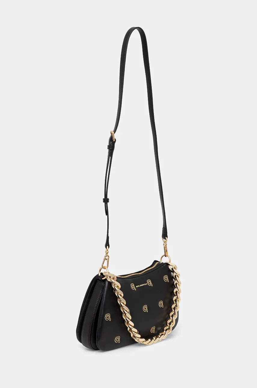 Сумочка Karl Lagerfeld цвет чёрный 246W3034 Сумочка Karl Lagerfeld цвет чёрный 246W3034