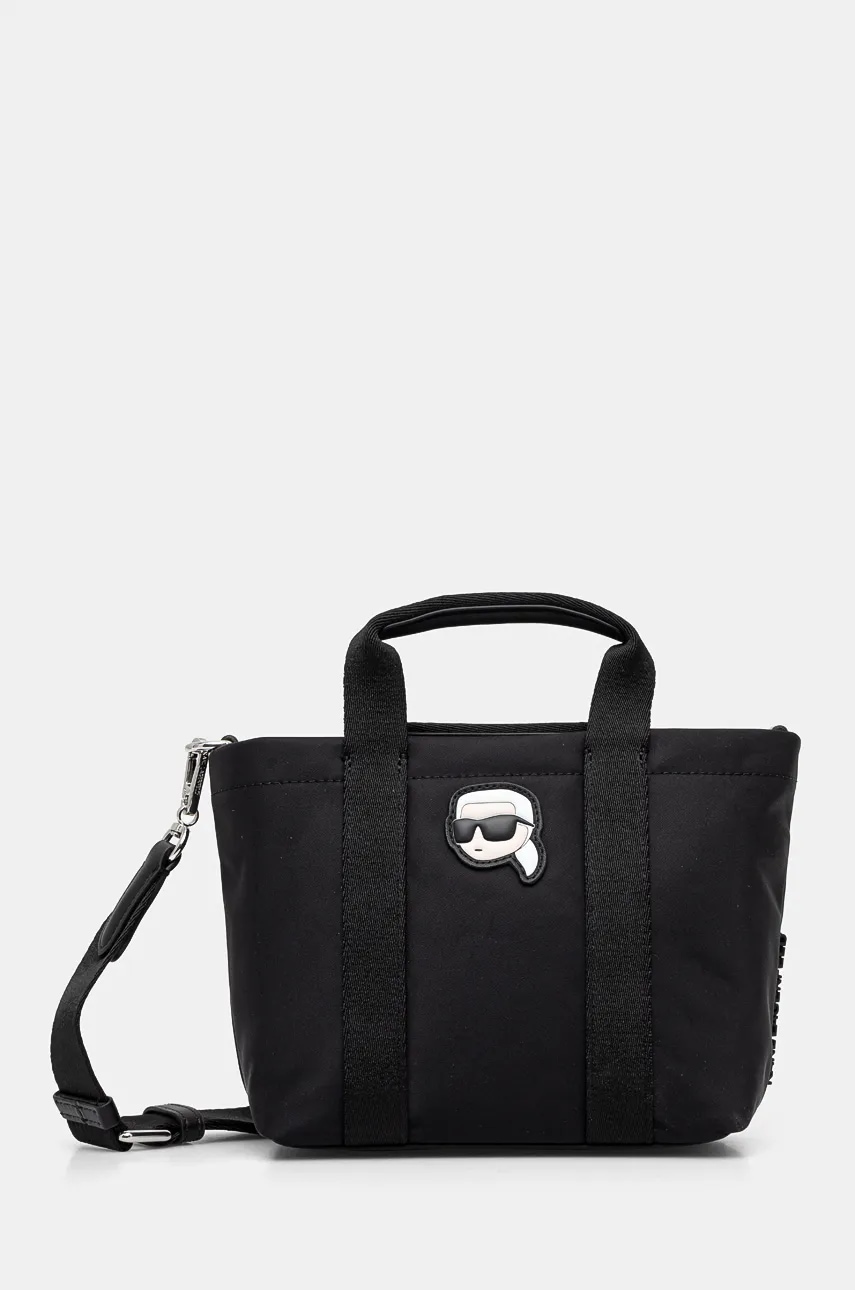 Karl Lagerfeld poseta culoarea negru, 246W3065