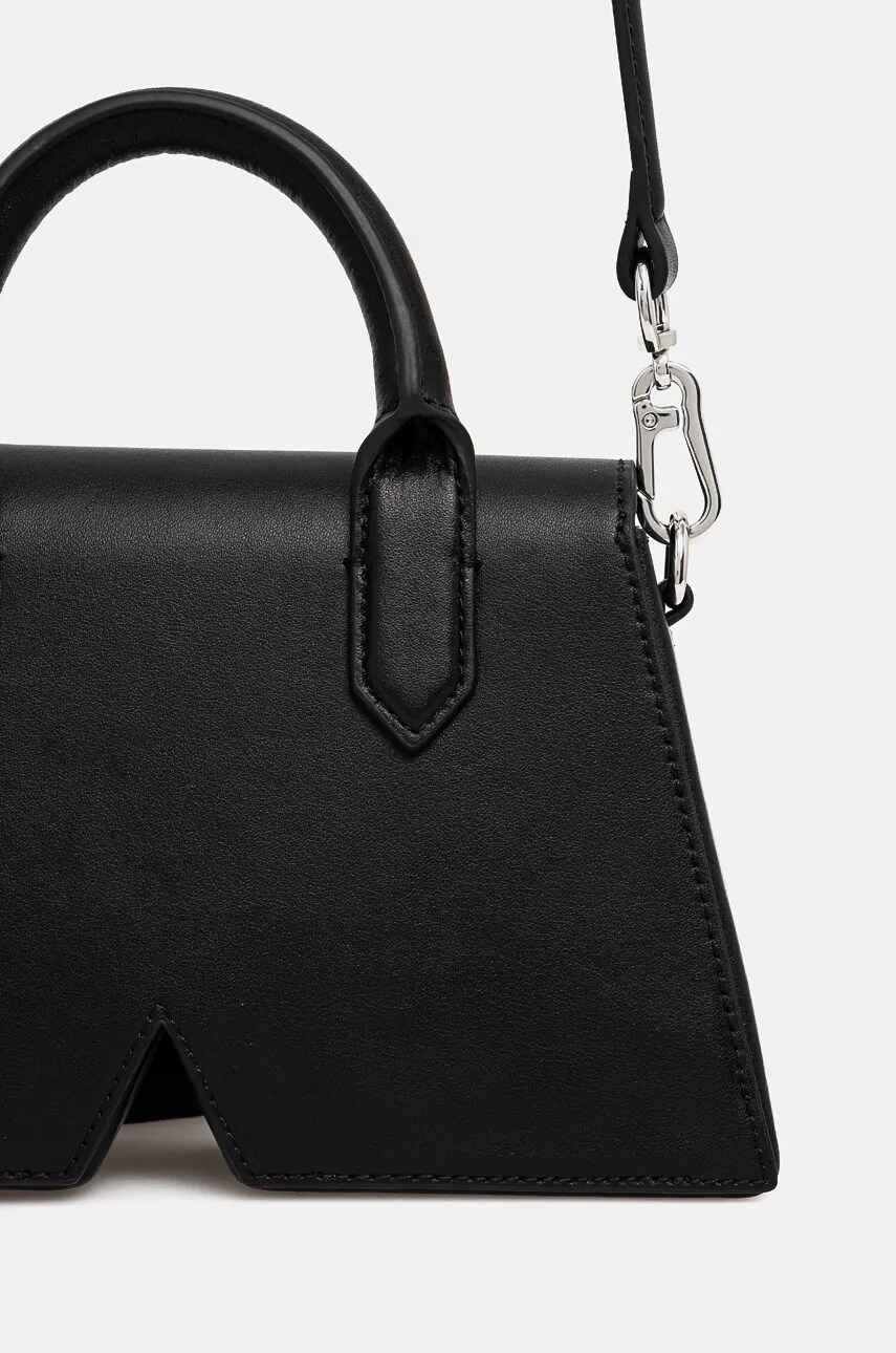 Karl Lagerfeld bőr táska fekete, 246W3092 termék 2. képe