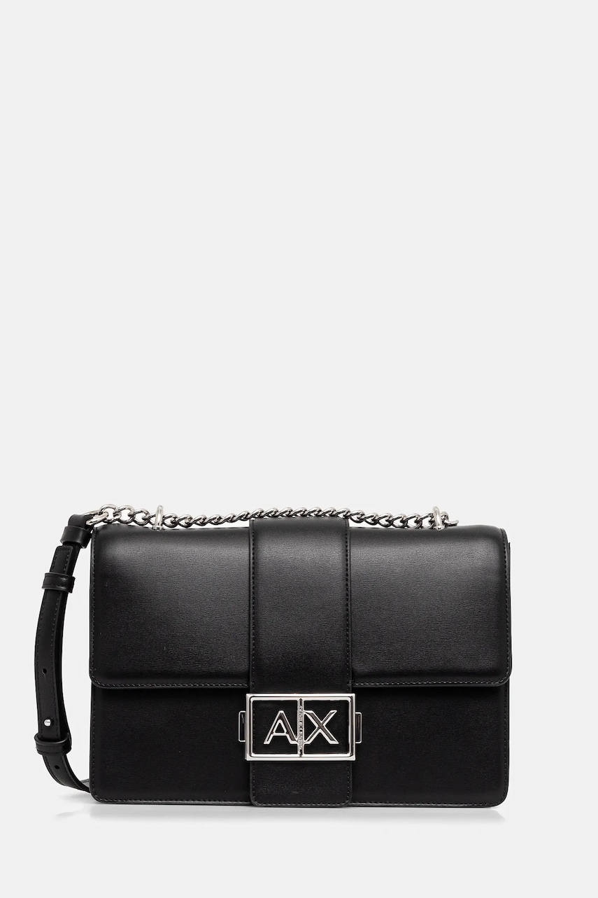 Armani Exchange poseta culoarea negru, XW000070 AF12039