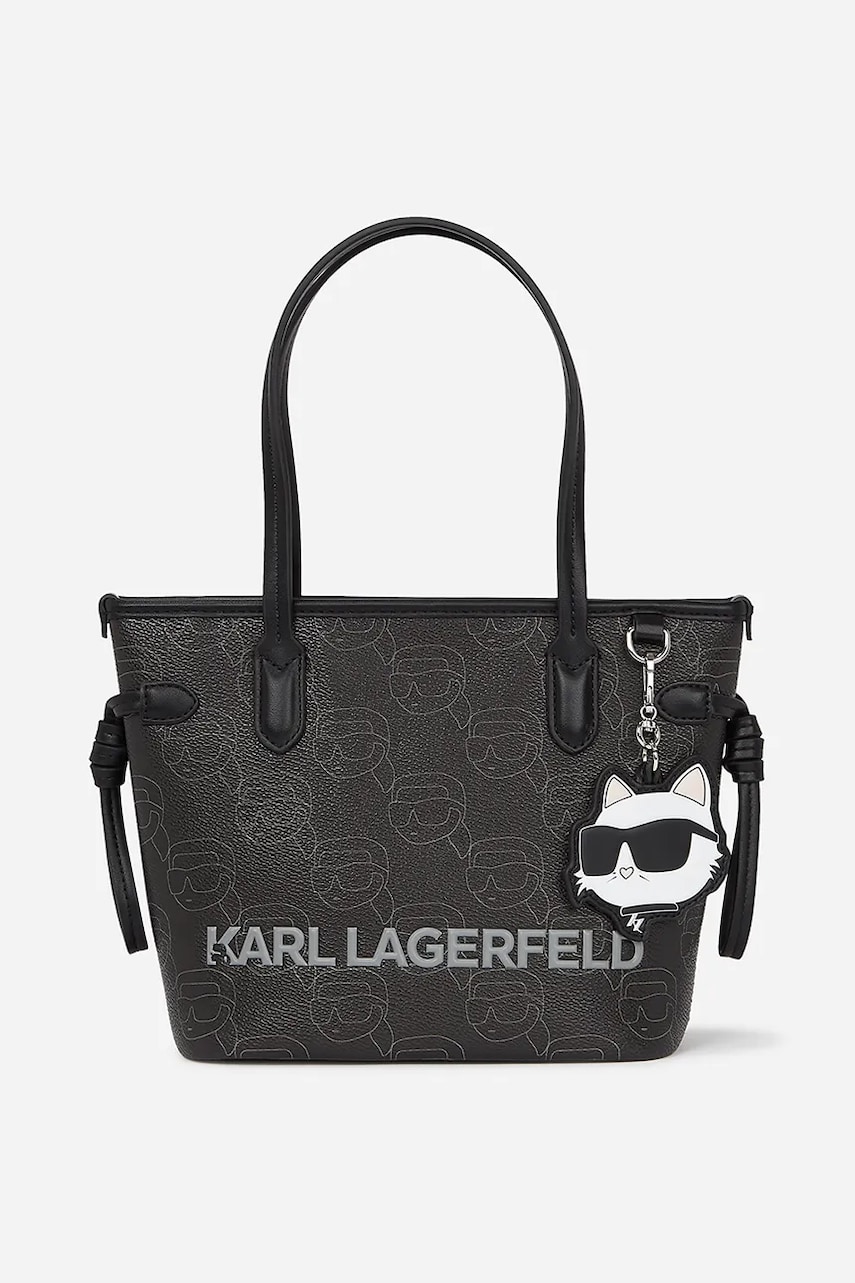 Karl Lagerfeld poseta culoarea negru, A1W30134 Karl Lagerfeld poseta culoarea negru, A1W30134