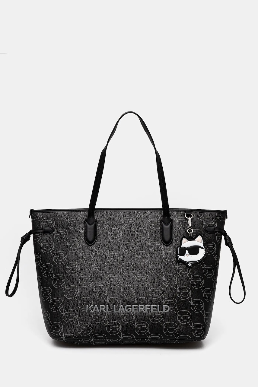 Karl Lagerfeld poseta culoarea negru, A1W30389