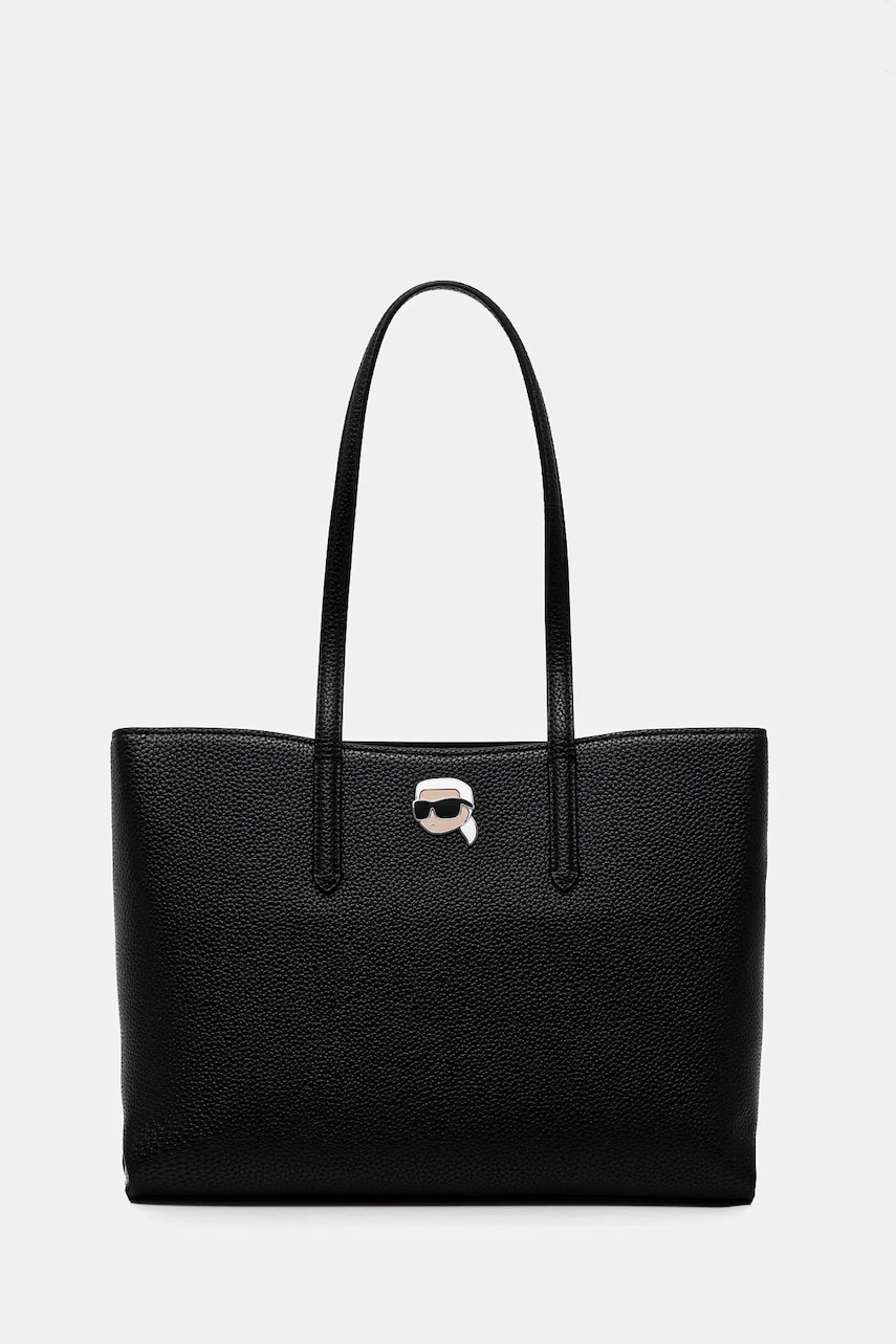 Karl Lagerfeld poseta culoarea negru, A1W30496 Karl Lagerfeld poseta culoarea negru, A1W30496