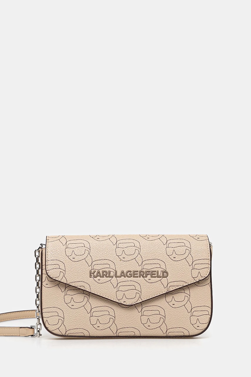 Karl Lagerfeld poseta culoarea bej, A1W32045