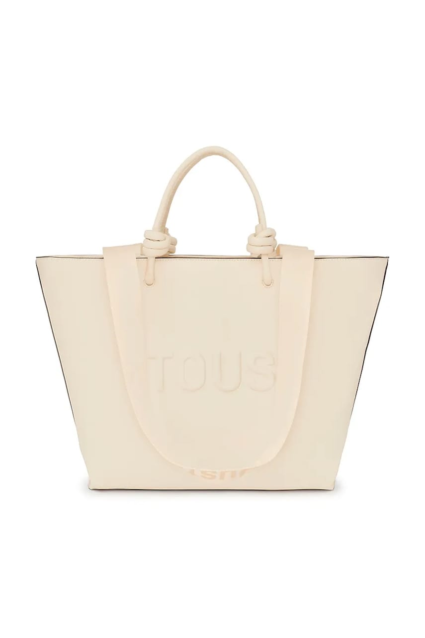 Tous poseta LA RUE NEW culoarea bej, 2001935601 Tous poseta LA RUE NEW culoarea bej, 2001935601