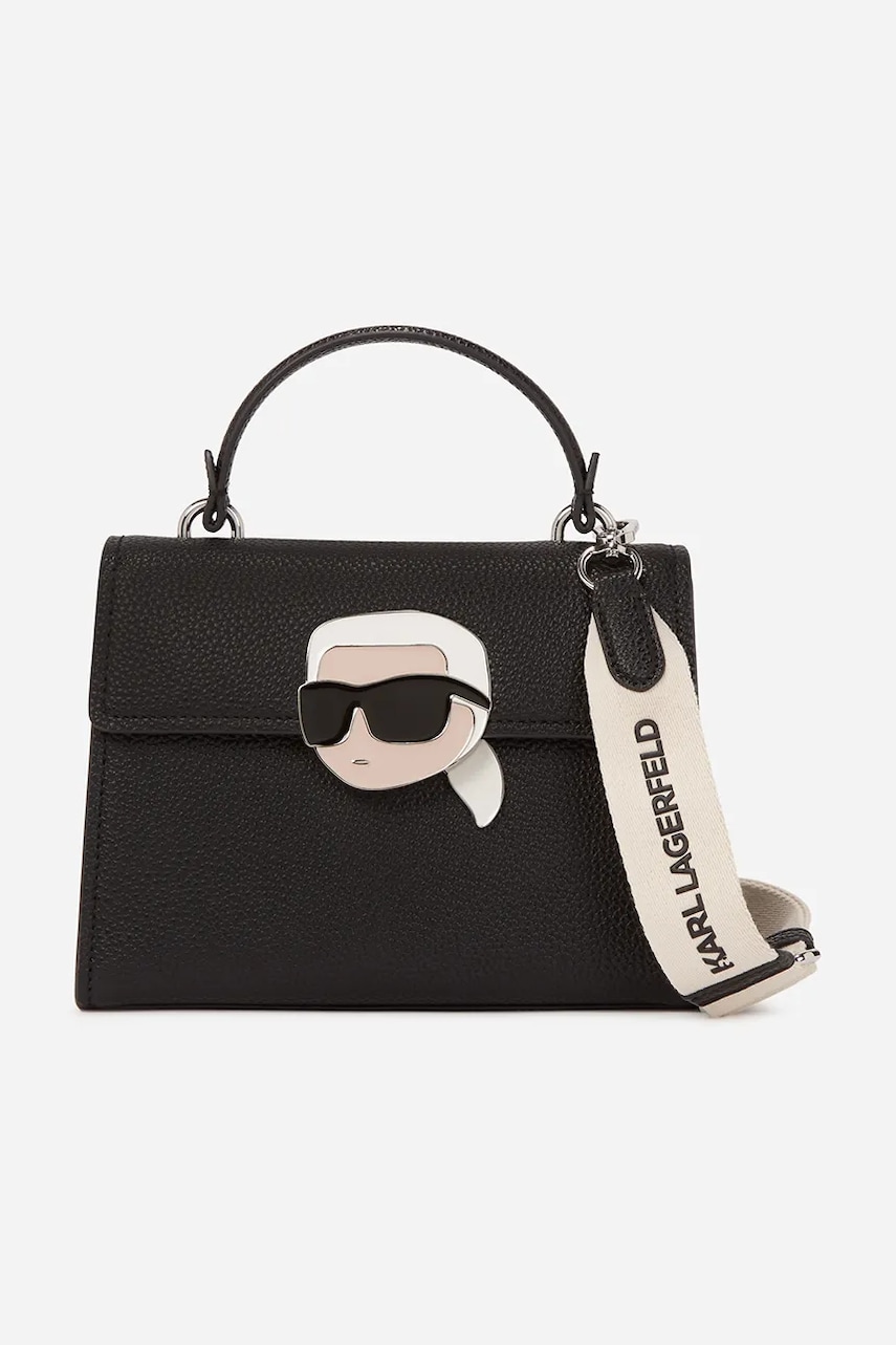 Karl Lagerfeld poseta culoarea negru, A2W30105 Karl Lagerfeld poseta culoarea negru, A2W30105