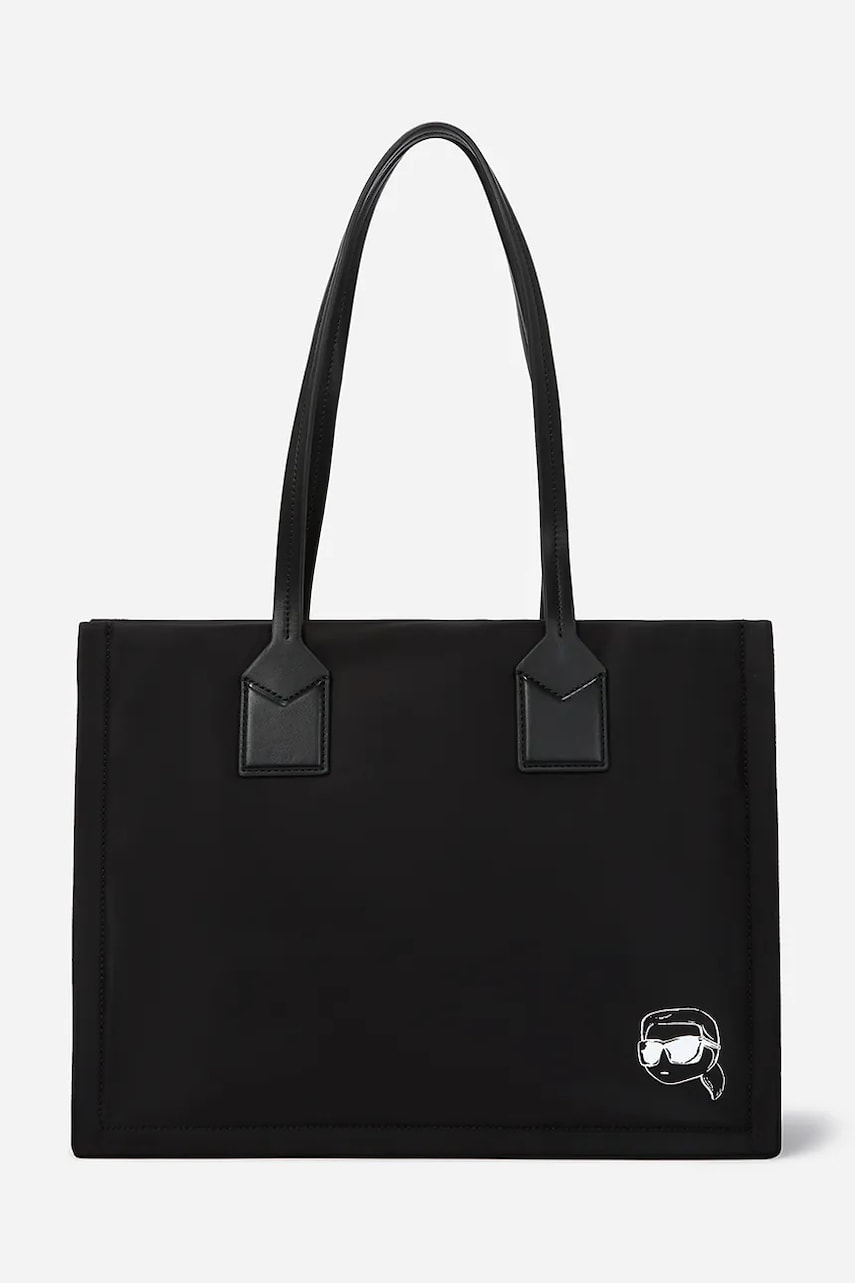 Karl Lagerfeld poseta culoarea negru, A2W30175 Karl Lagerfeld poseta culoarea negru, A2W30175