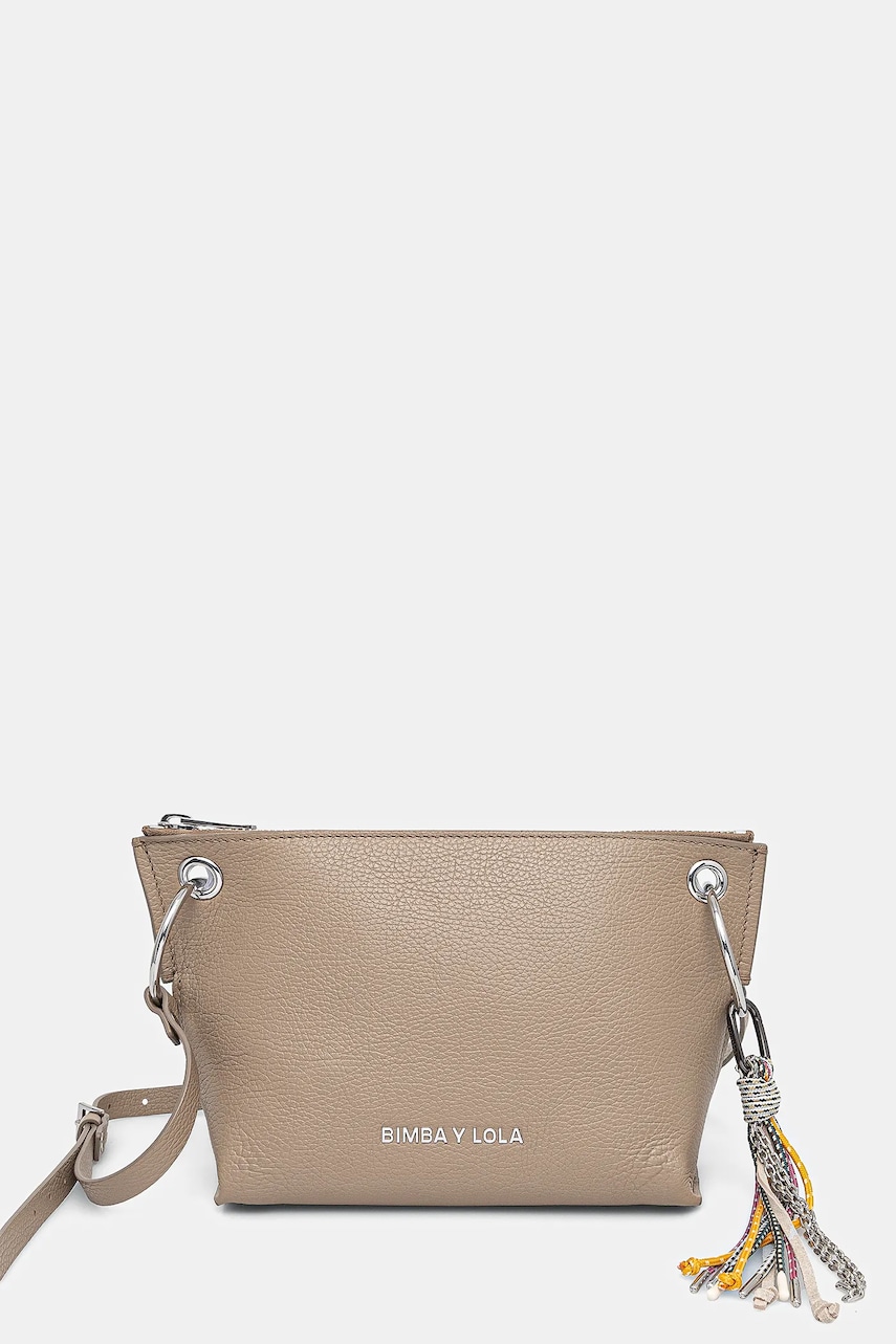 Bimba y Lola Δερμάτινη τσάντα Bimba Y Lola χρώμα: πράσινο, 242BBBJ1I.14620