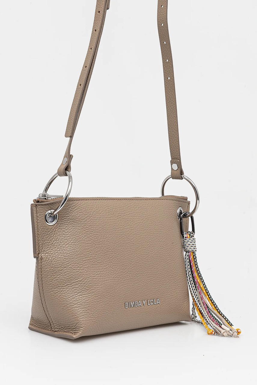 Δερμάτινη τσάντα Bimba Y Lola χρώμα: πράσινο, 242BBBJ1I.14620 φωτογραφία