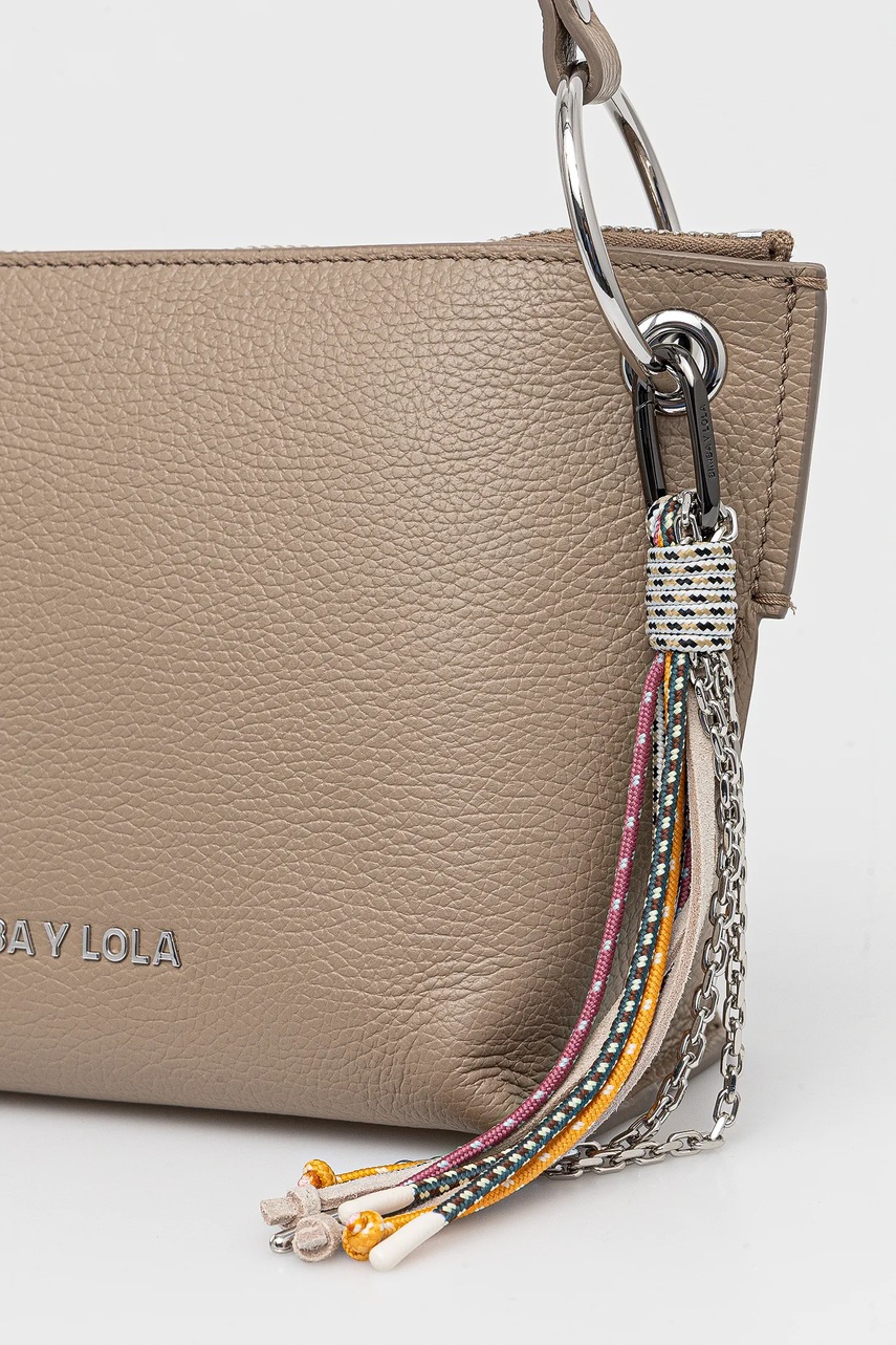 Δερμάτινη τσάντα Bimba Y Lola χρώμα: πράσινο, 242BBBJ1I.14620 φωτογραφία