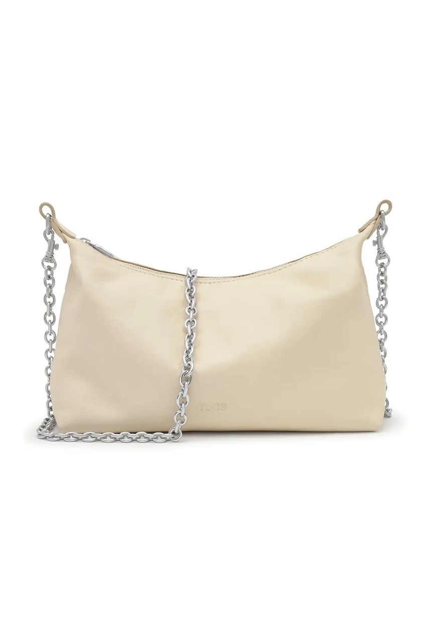 Tous geantă de piele HOLD culoarea gri, 2002288801 - 0 | YEO