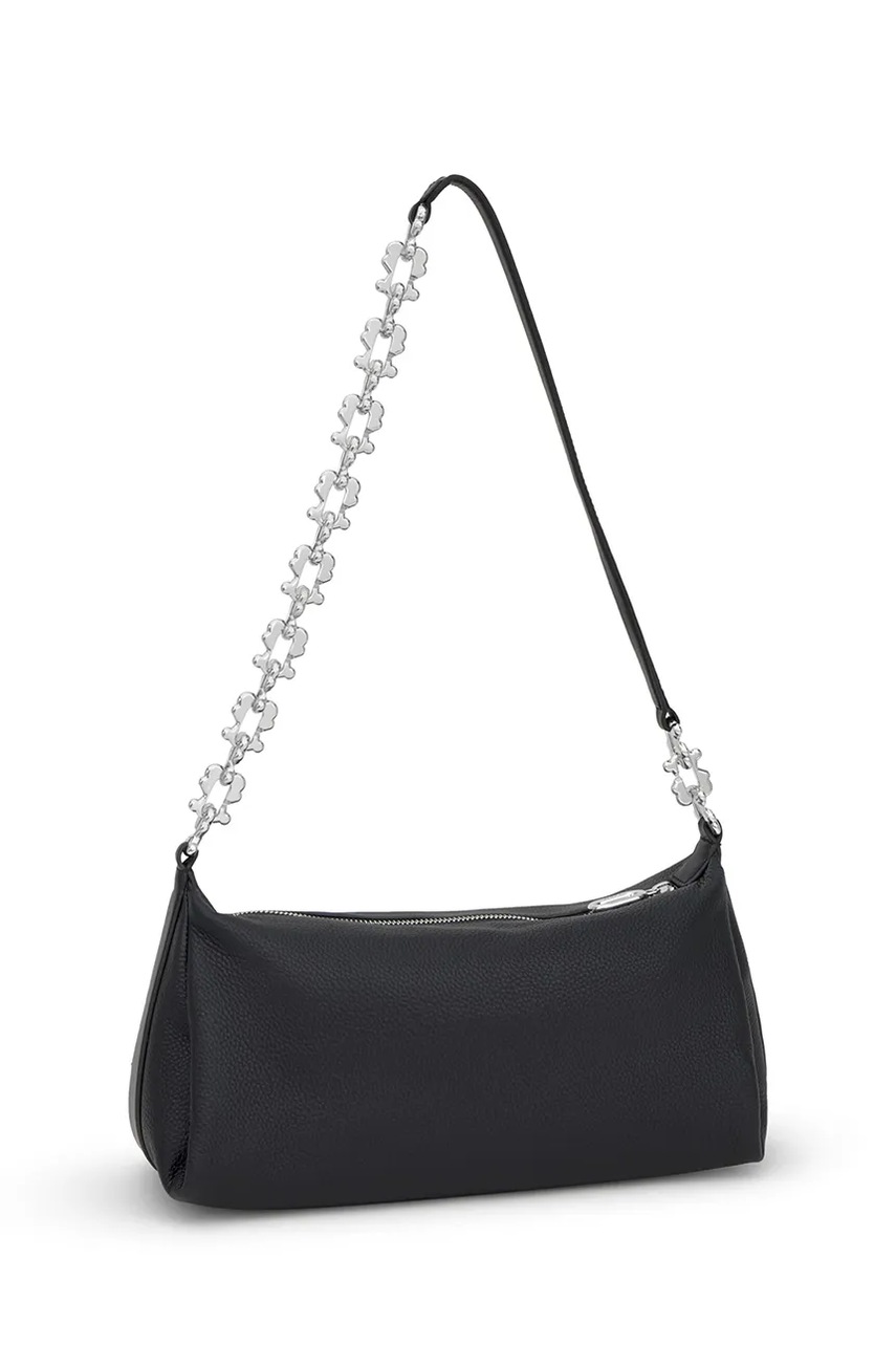 Кожаная сумочка Tous FOLD цвет чёрный 2002306751