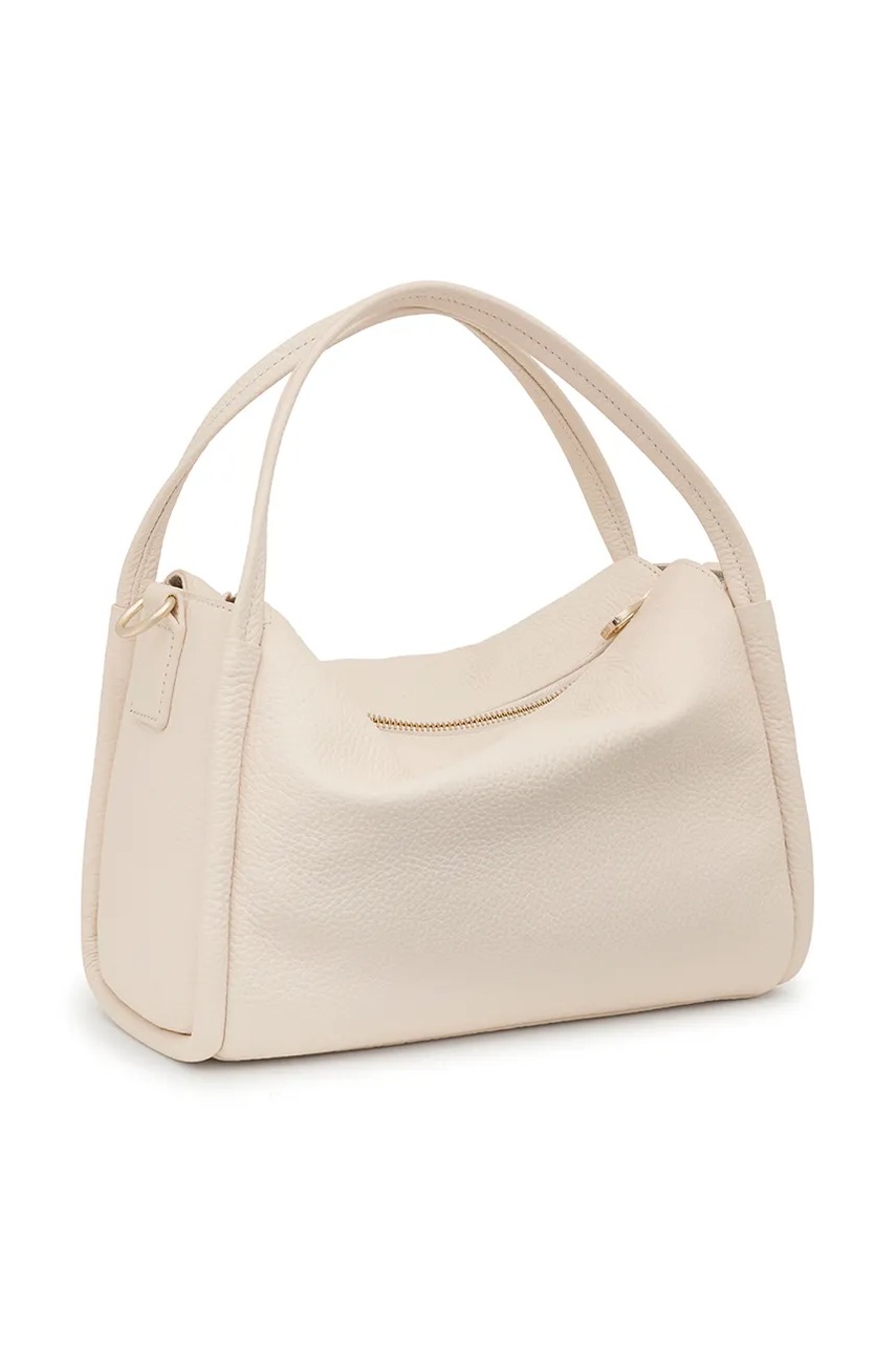 Кожаная сумочка Tous Miranda цвет бежевый 2002134401