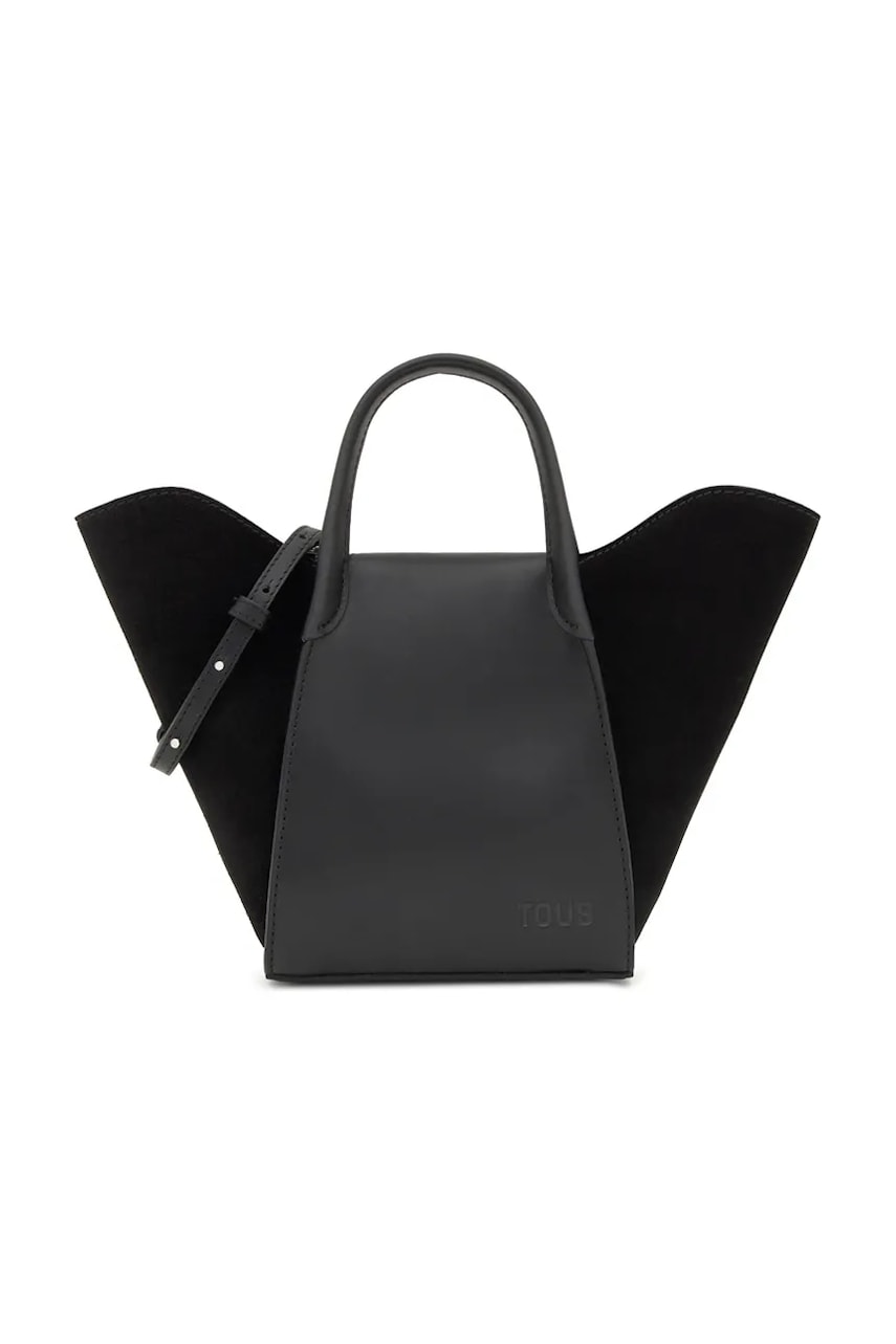 Tous poseta de piele TULIP culoarea negru, 2002301551