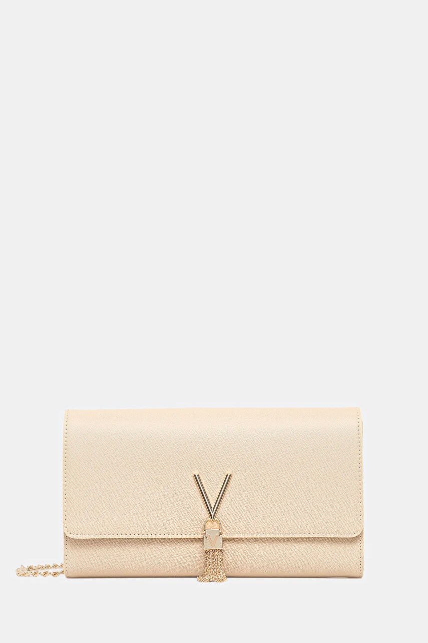 Valentino Bags poșetă culoarea bej, VBS1IJ01