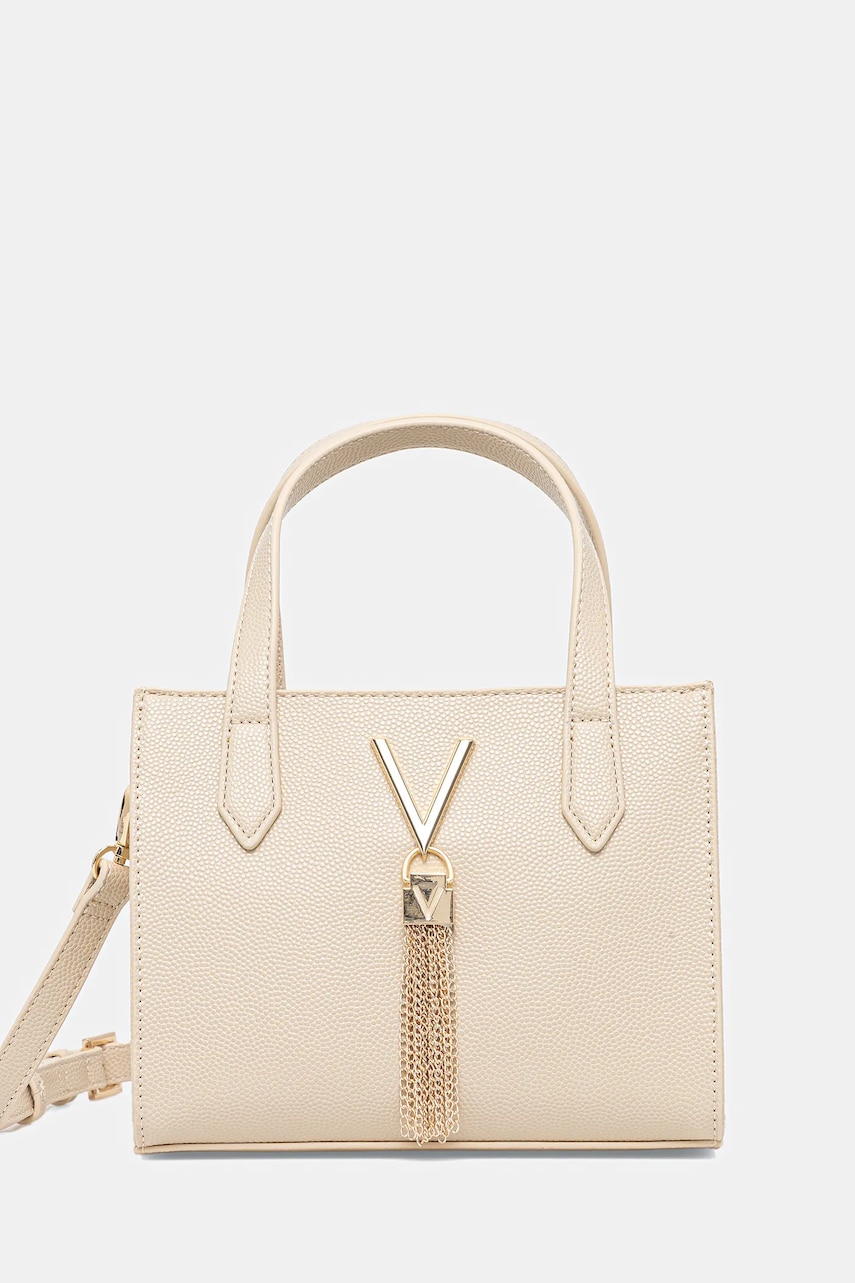 Valentino Bags poșetă culoarea bej, VBS1R415G