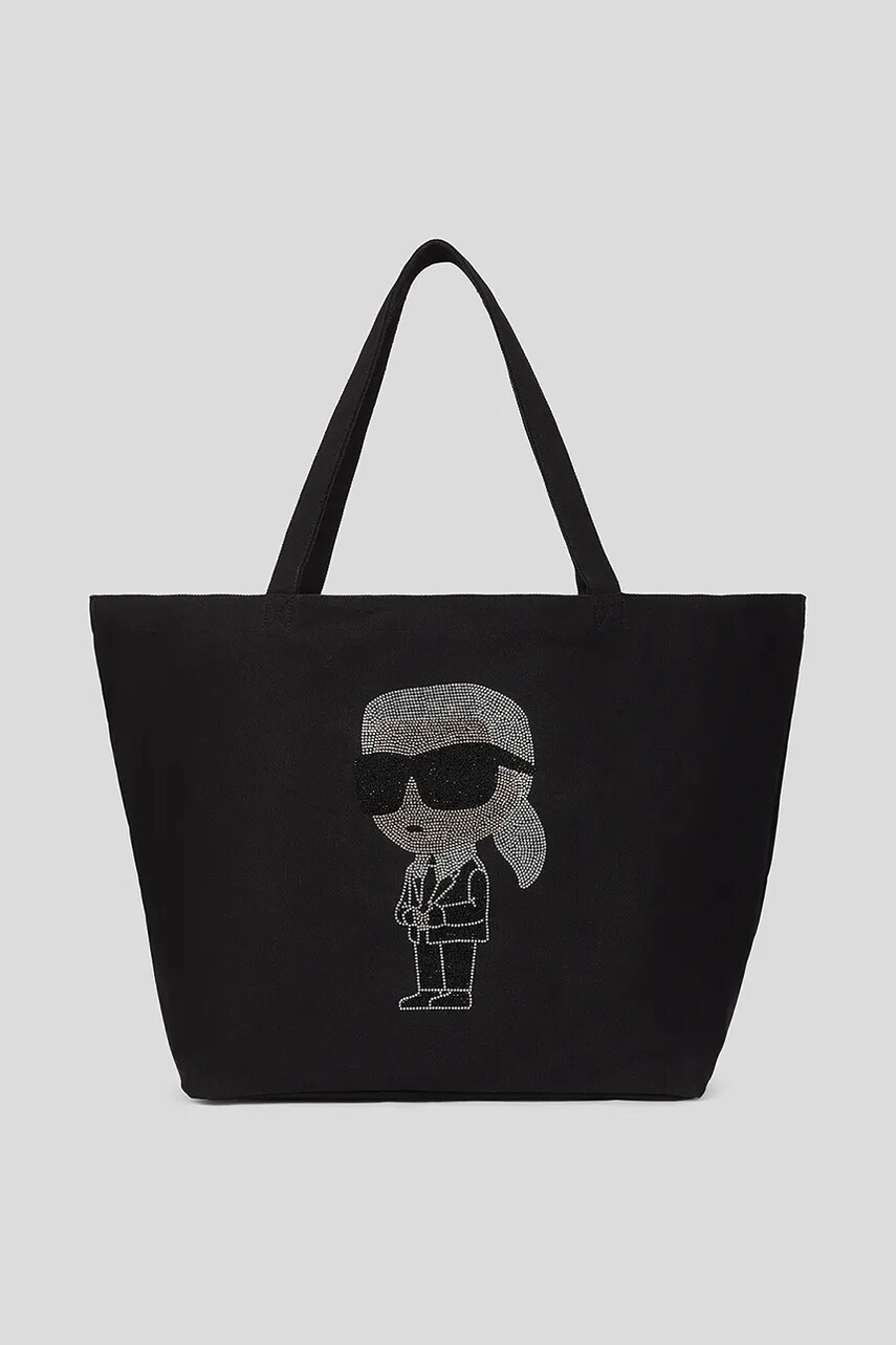 Karl Lagerfeld geantă culoarea negru, A3W50016