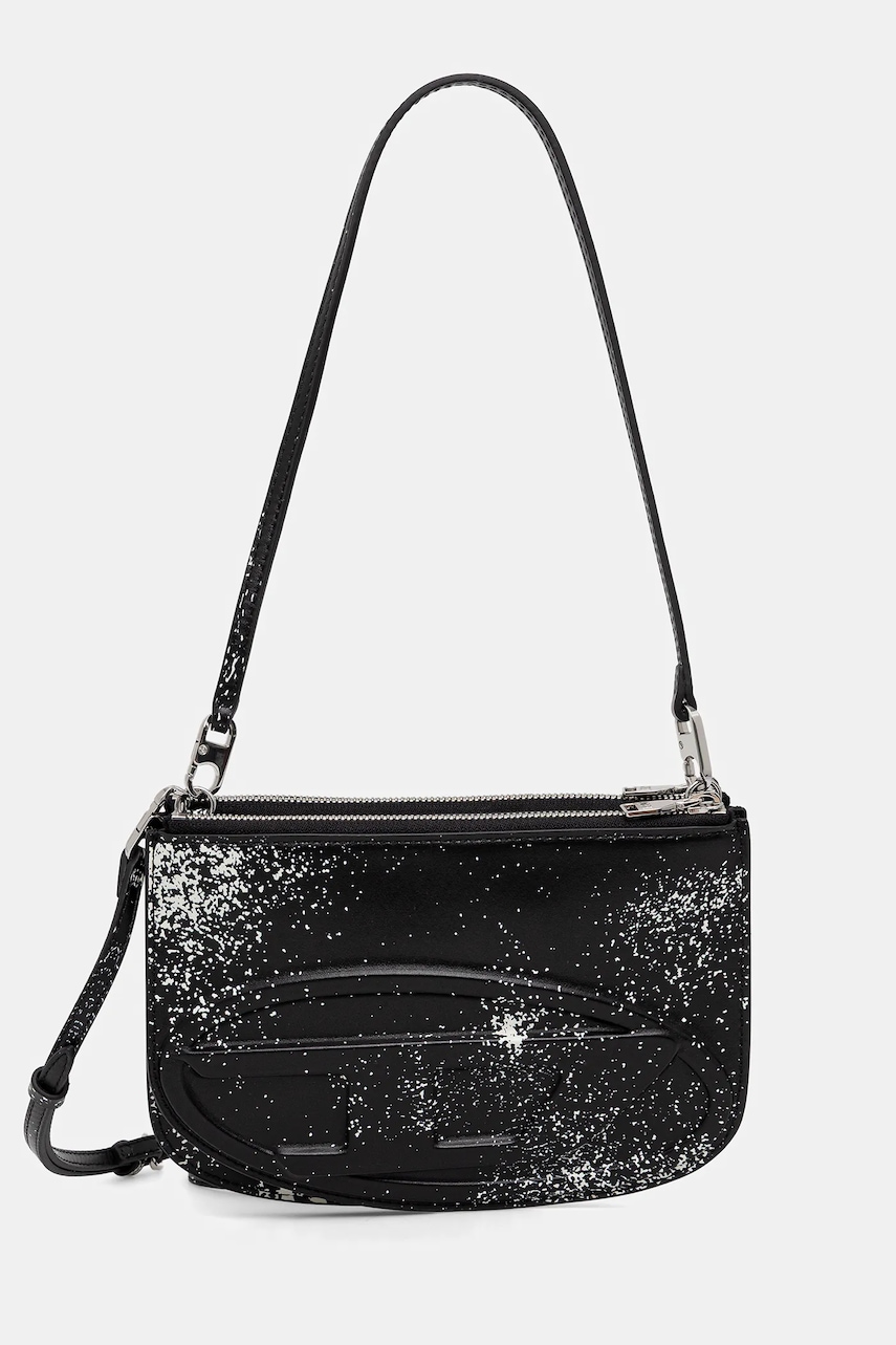 Diesel poșetă 1DR 2.0 1DR TWIN culoarea negru, X10330.P8236