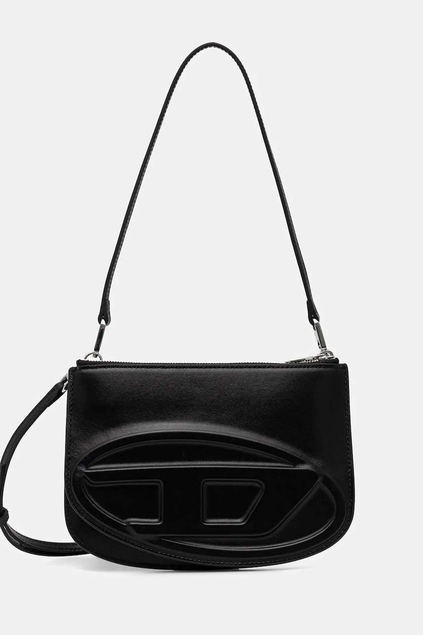 Diesel geantă de piele 1DR 2.0 1DR TWIN culoarea negru, X10330.PR818