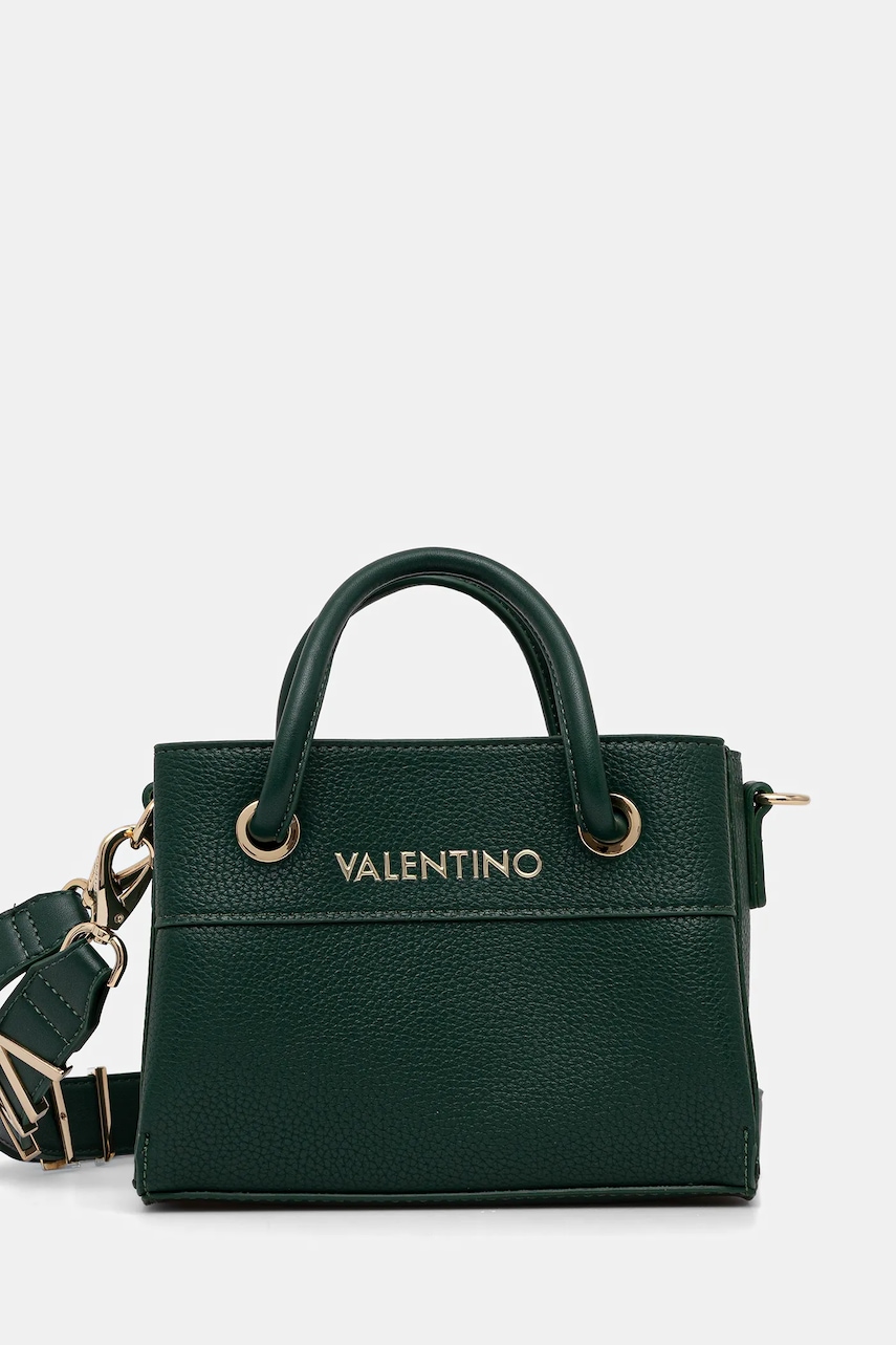 Levně Kabelka Valentino Bags zelená barva, VBS5A805