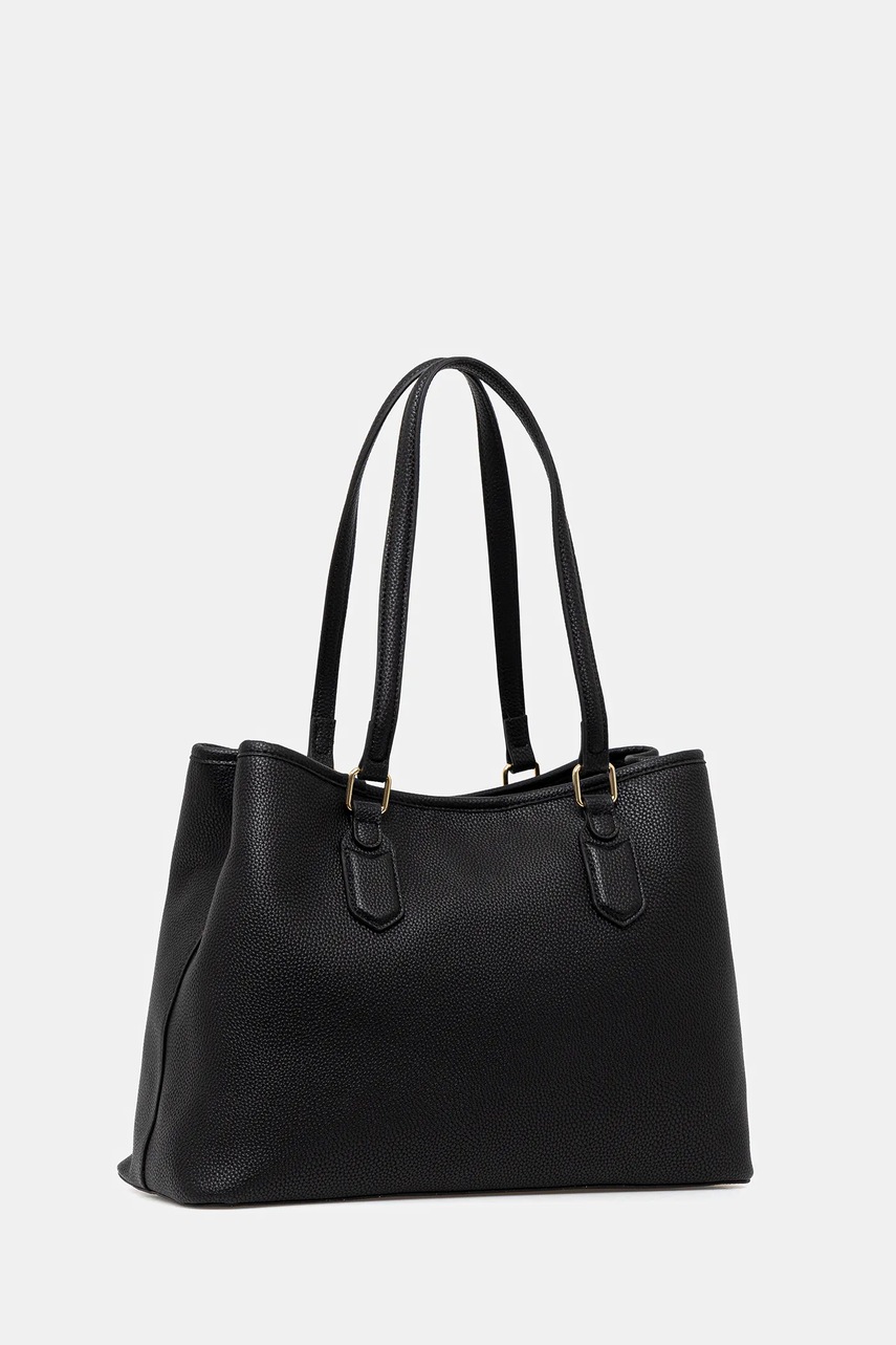 Τσάντα Valentino Bags χρώμα: μαύρο, VBS7LX01 φωτογραφία