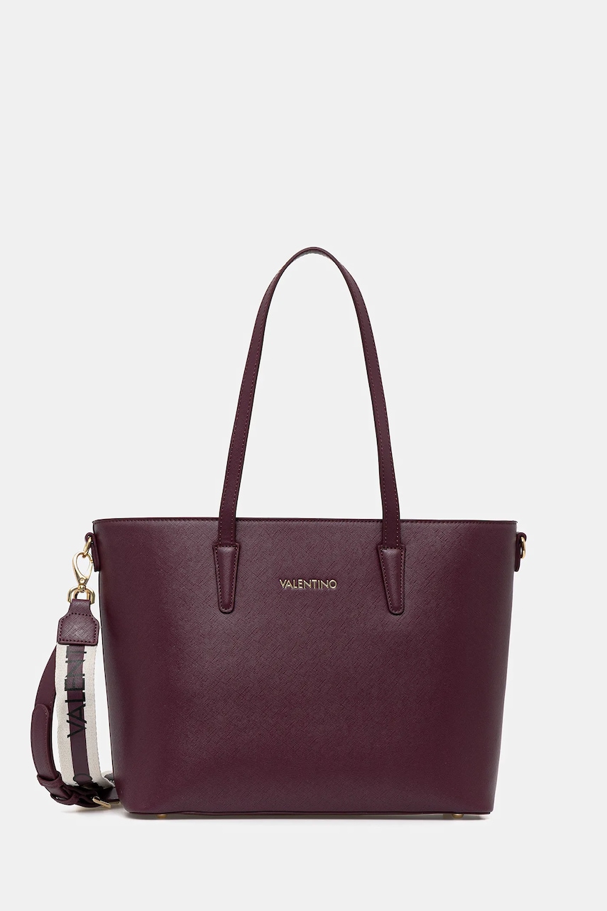 Valentino Bags poșetă culoarea bordo, VBS7B301