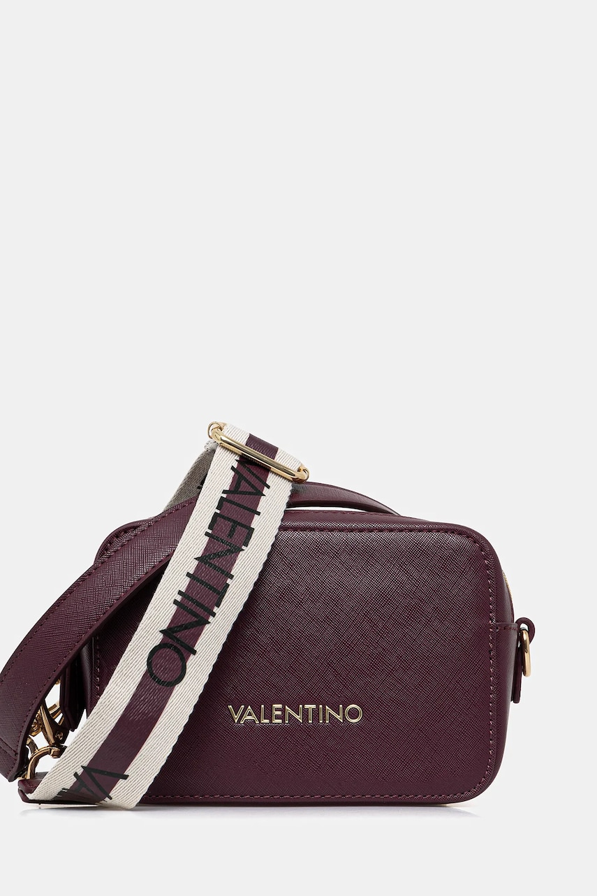 Valentino Bags poșetă culoarea bordo, VBS7B306