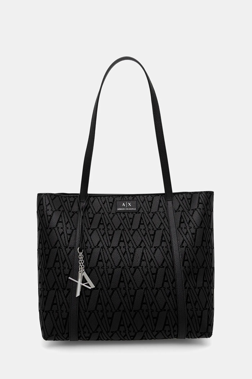 Levně Kabelka Armani Exchange černá barva, XW002121 AF19298