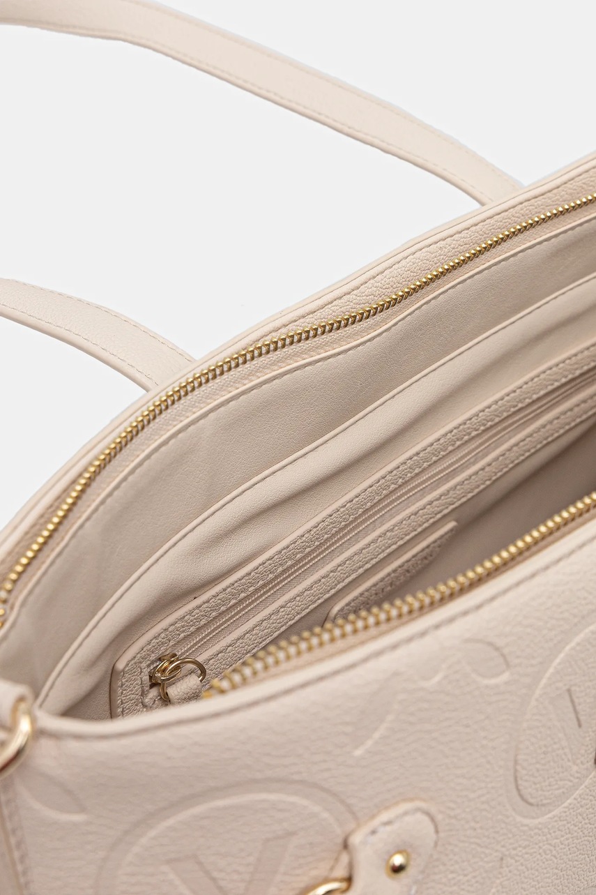 Τσάντα Valentino Bags SAMBA RE χρώμα: μπεζ, VBS8ZG01 φωτογραφία