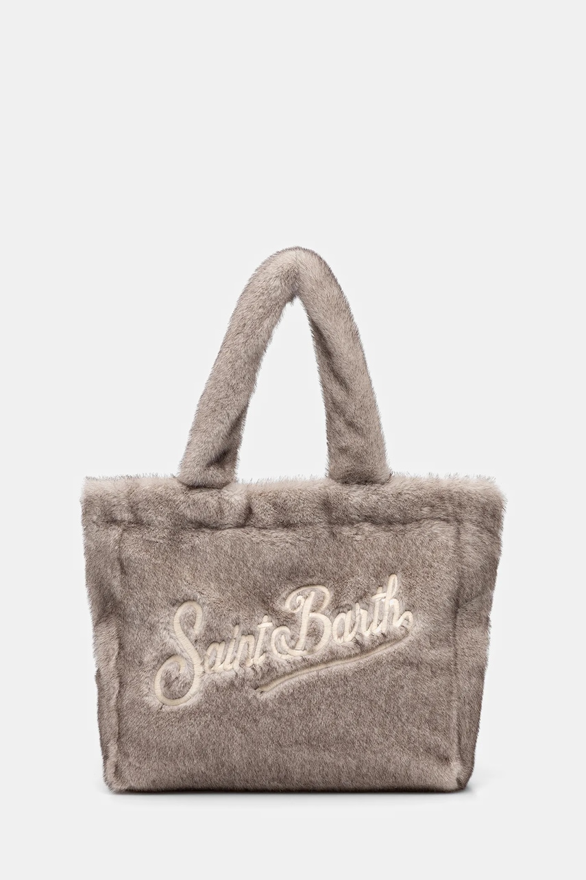 MC2 Saint Barth poșetă culoarea gri, VANI033