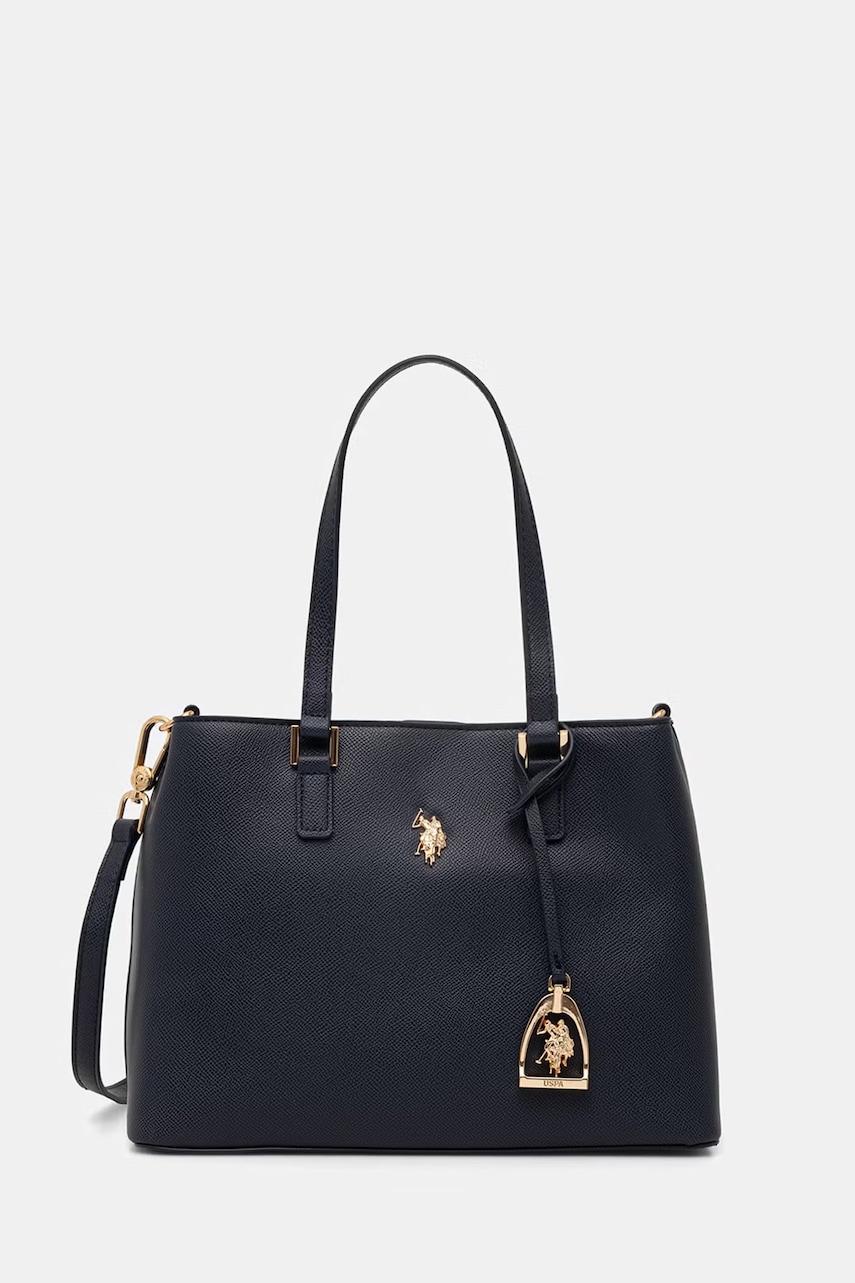 U.S. Polo Assn. tote bag pentru femei, cu imitație de piele Jones