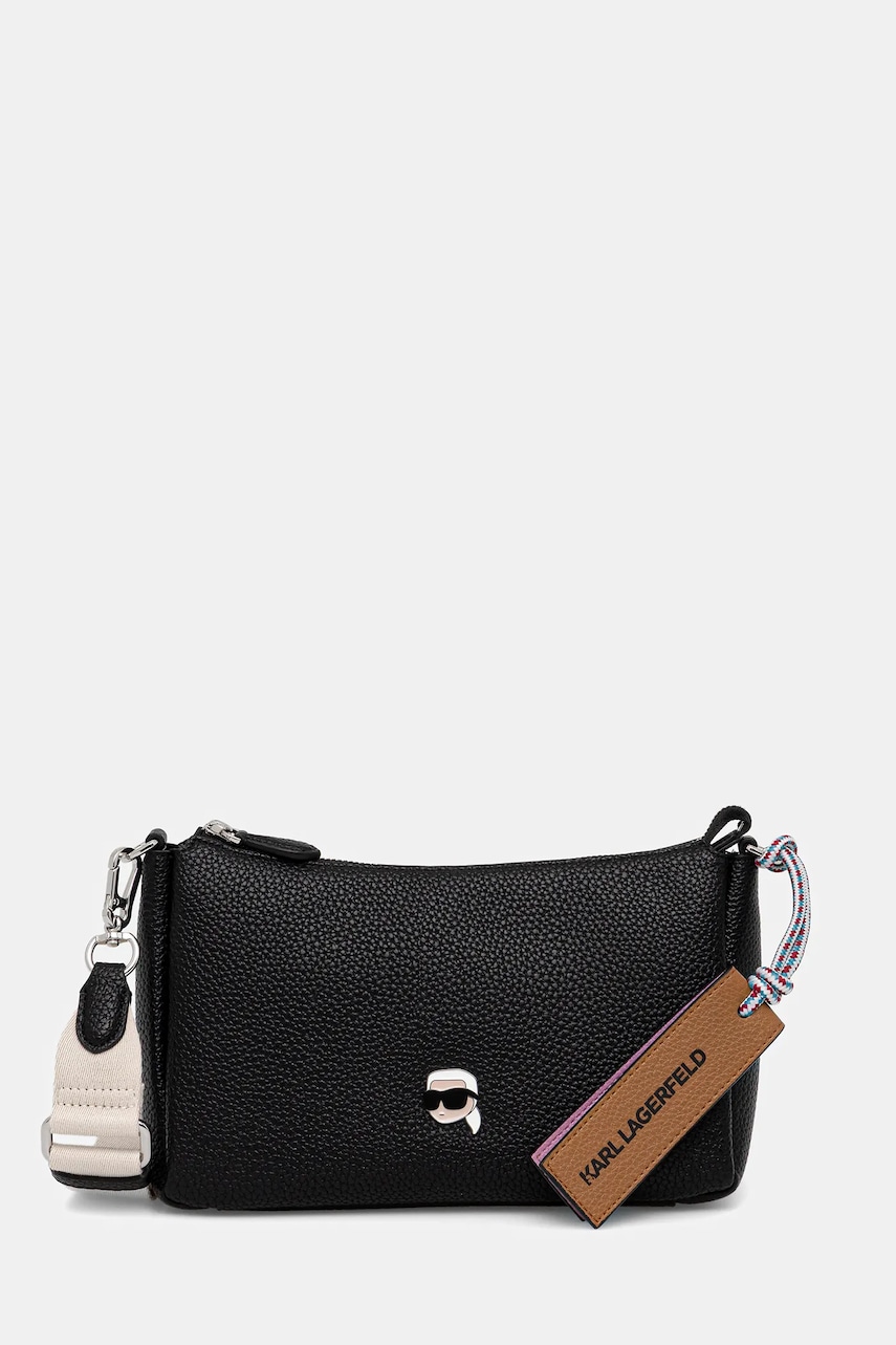 Karl Lagerfeld poșetă culoarea negru, A4W30004